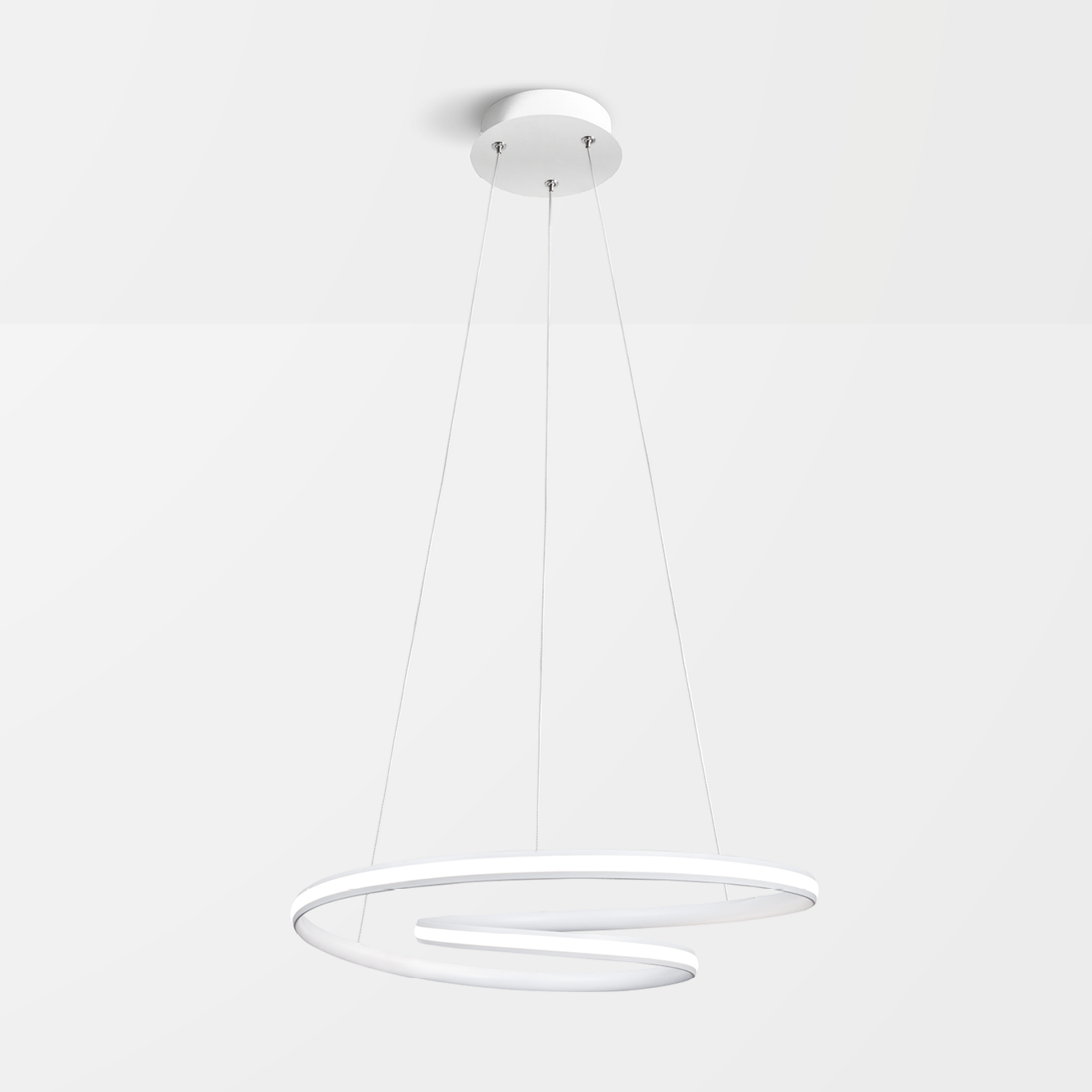 CIRCUIT SOSPENSIONE Ø65 BIANCO 40W 3000K DIMMERABILE