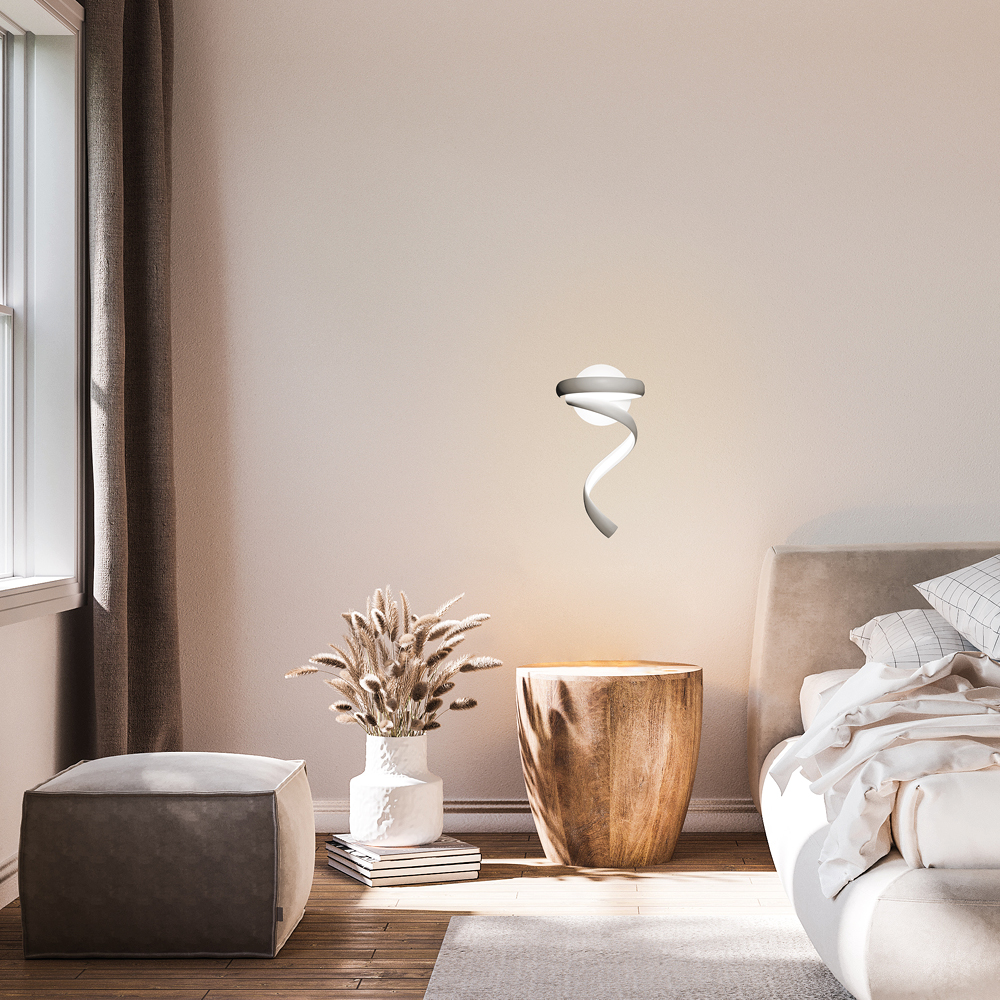 FLAME APPLIQUE Ø16 BIANCO 12W 3000K-4000K