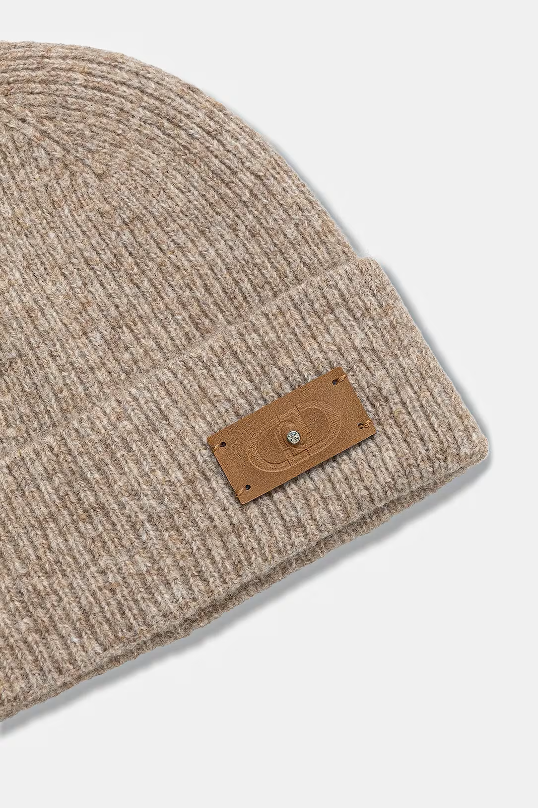 Liu Jo Logo Sciarpa + Cappello 2F5014 M0300 Desert Taupe