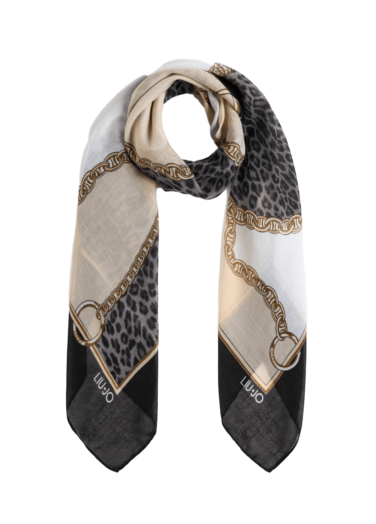 Liu Jo Animalier Foulard 2F5074 T0300 Nero