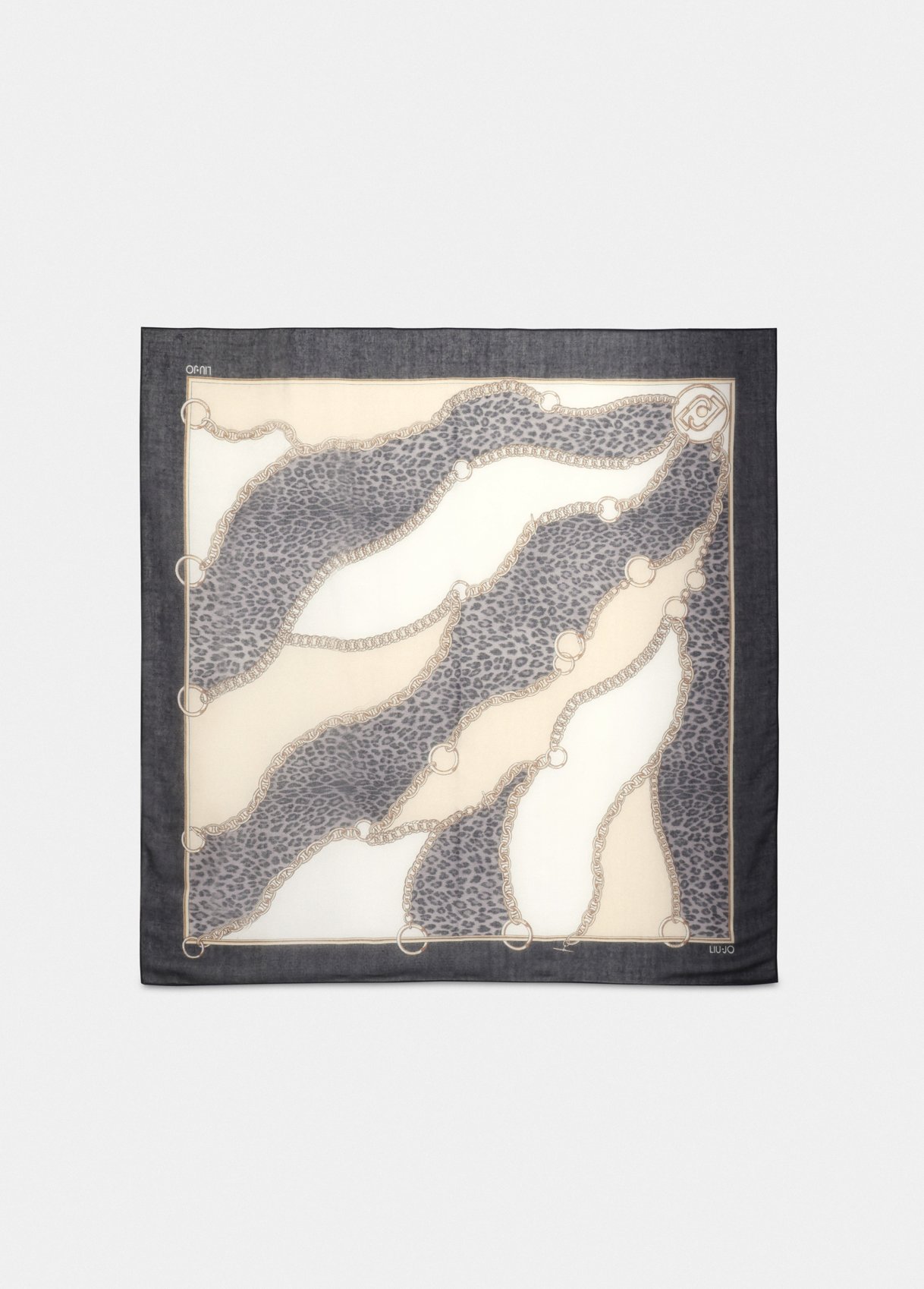 Liu Jo Animalier Foulard 2F5074 T0300 Nero