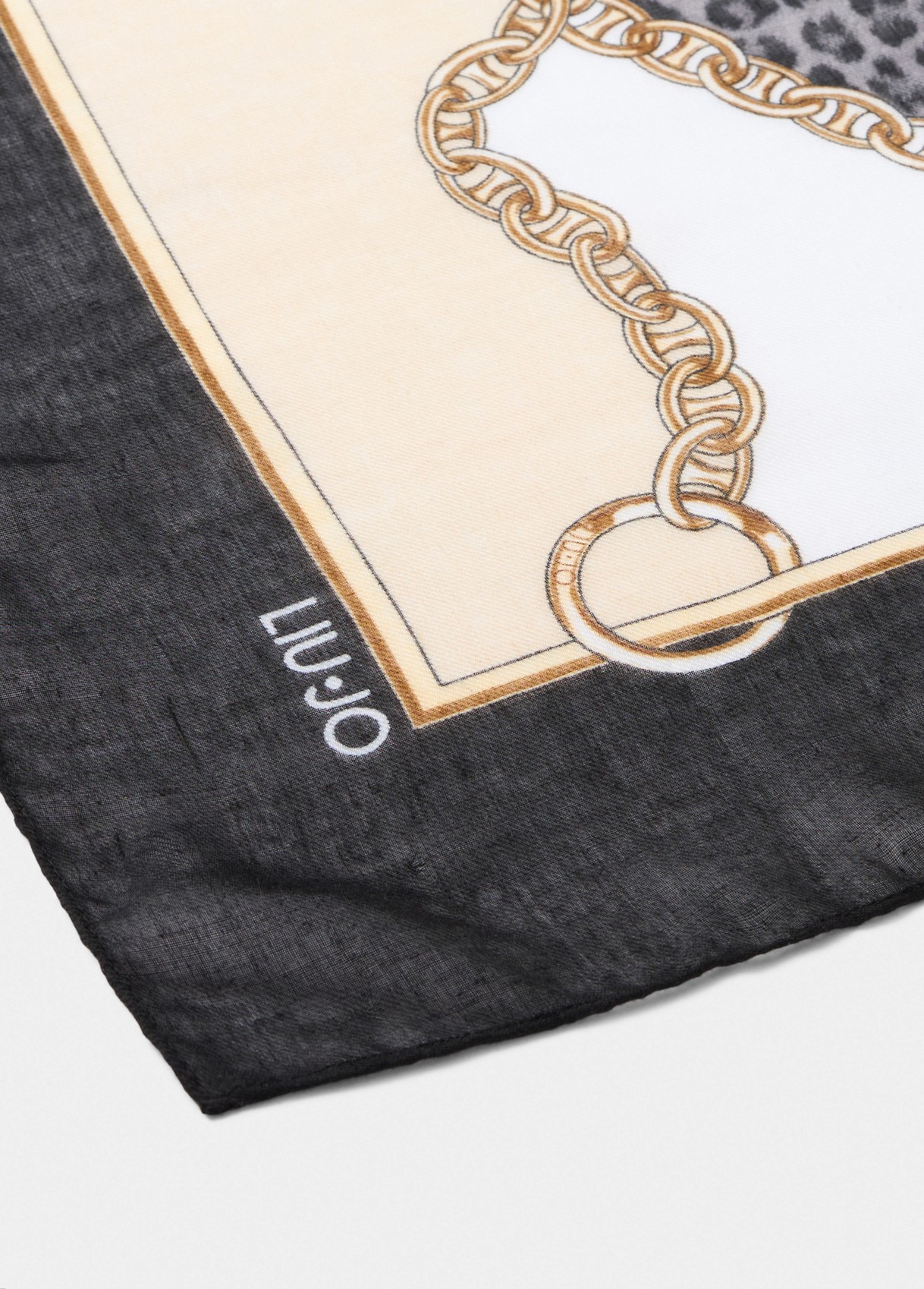 Liu Jo Animalier Foulard 2F5074 T0300 Nero