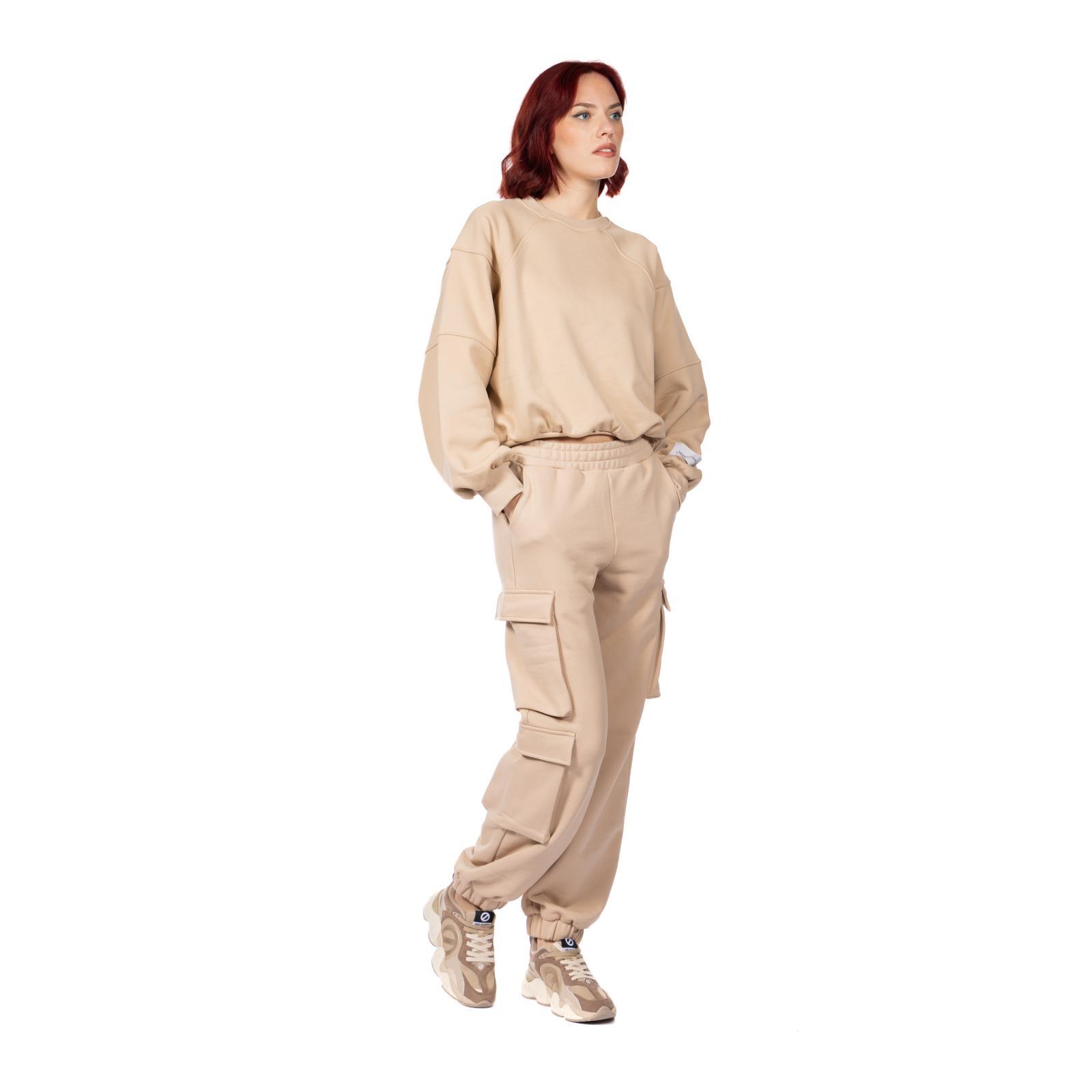 PANTALONE CON ELASTICO beige-sand