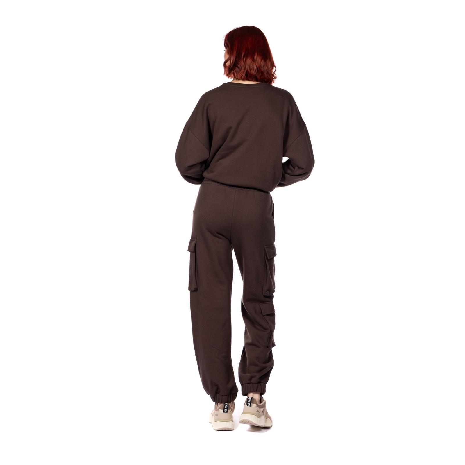 PANTALONE CON ELASTICO moro