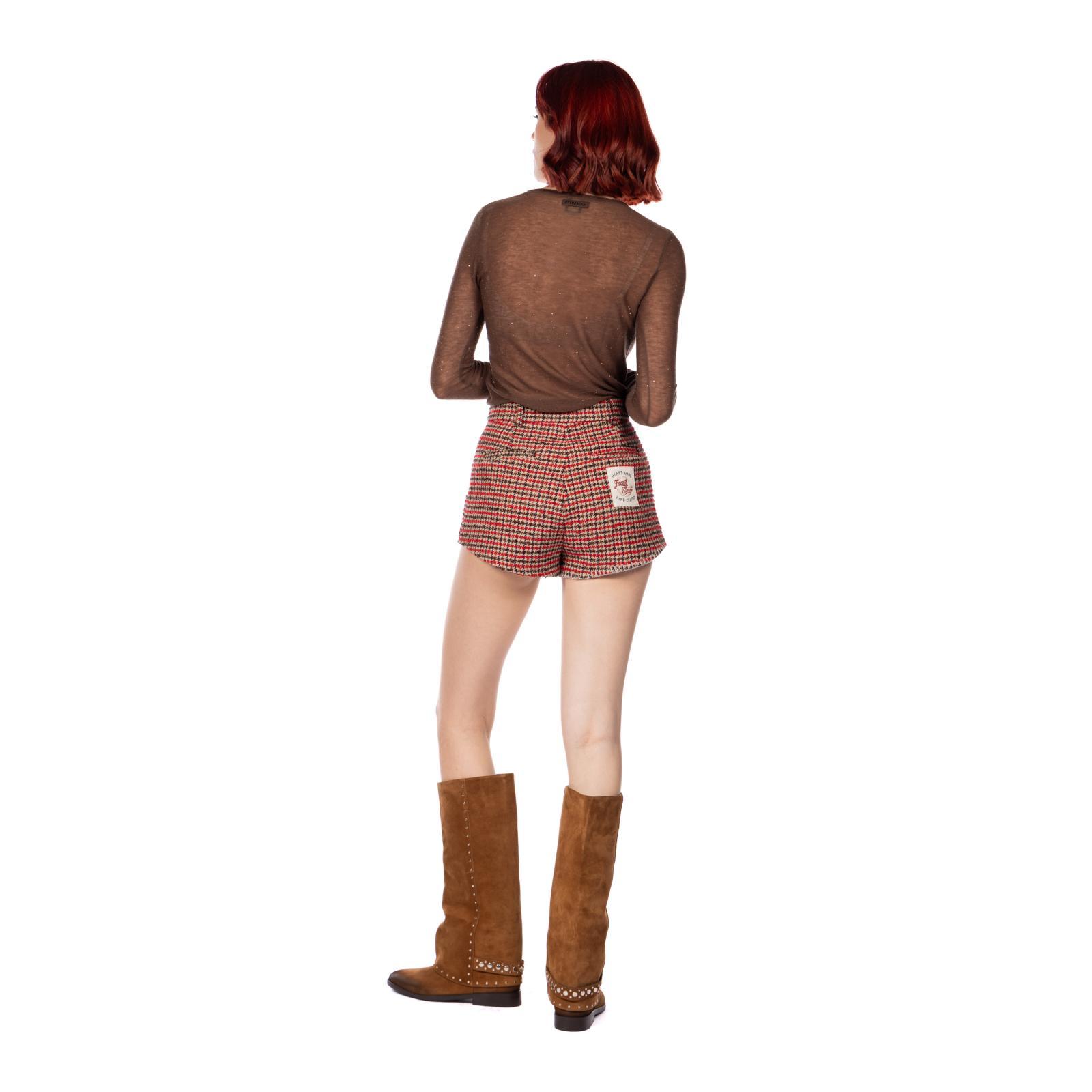 PIED DE POULE SHORTS unica