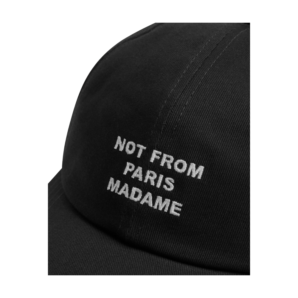 DRÔLE DE MONISEUR Cappellino Casquette Slogan Black 