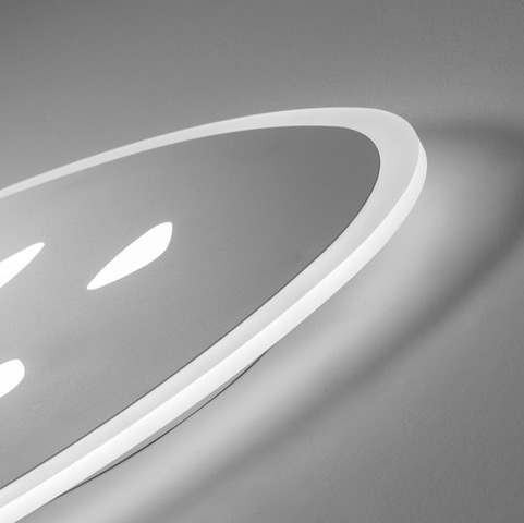 REPLICA PLAFONIERA BIANCO 36W 3000K-4000K 