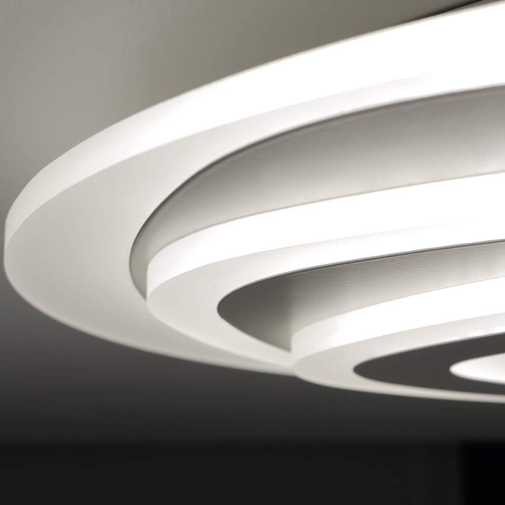 BUD PLAFONIERA Ø50 BIANCO 46W 3000K-4000K