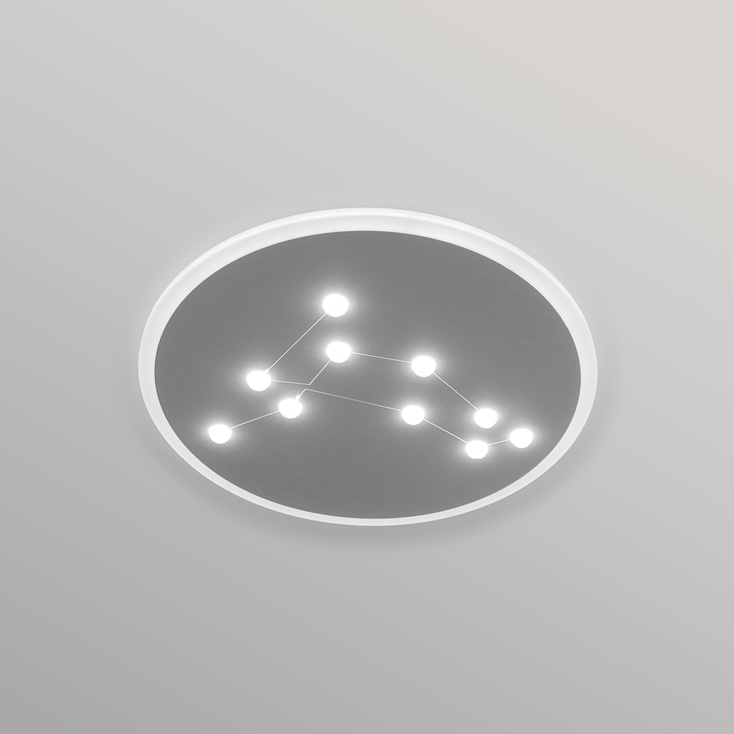 STAR PLAFONIERA Ø46 BIANCO 40W 3000K-4000K