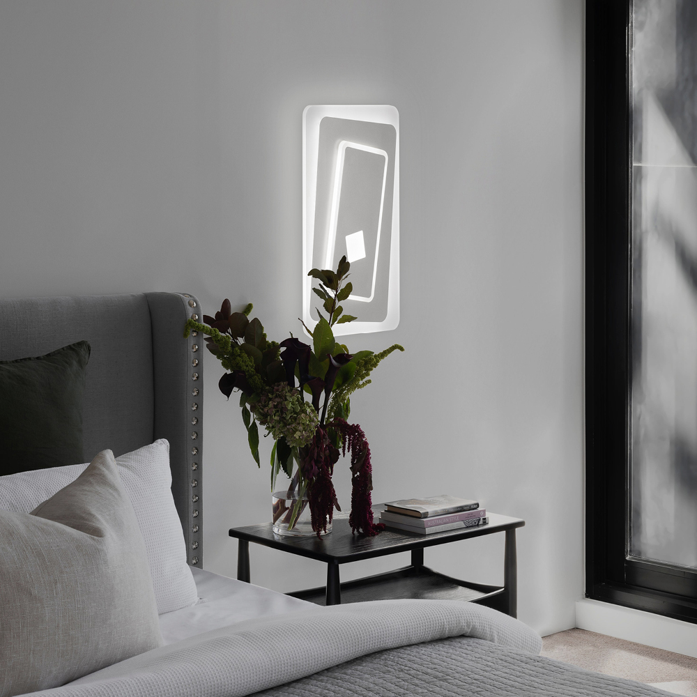 BRIGHTON M PLAFONIERA BIANCO 60W 3000K-4000K