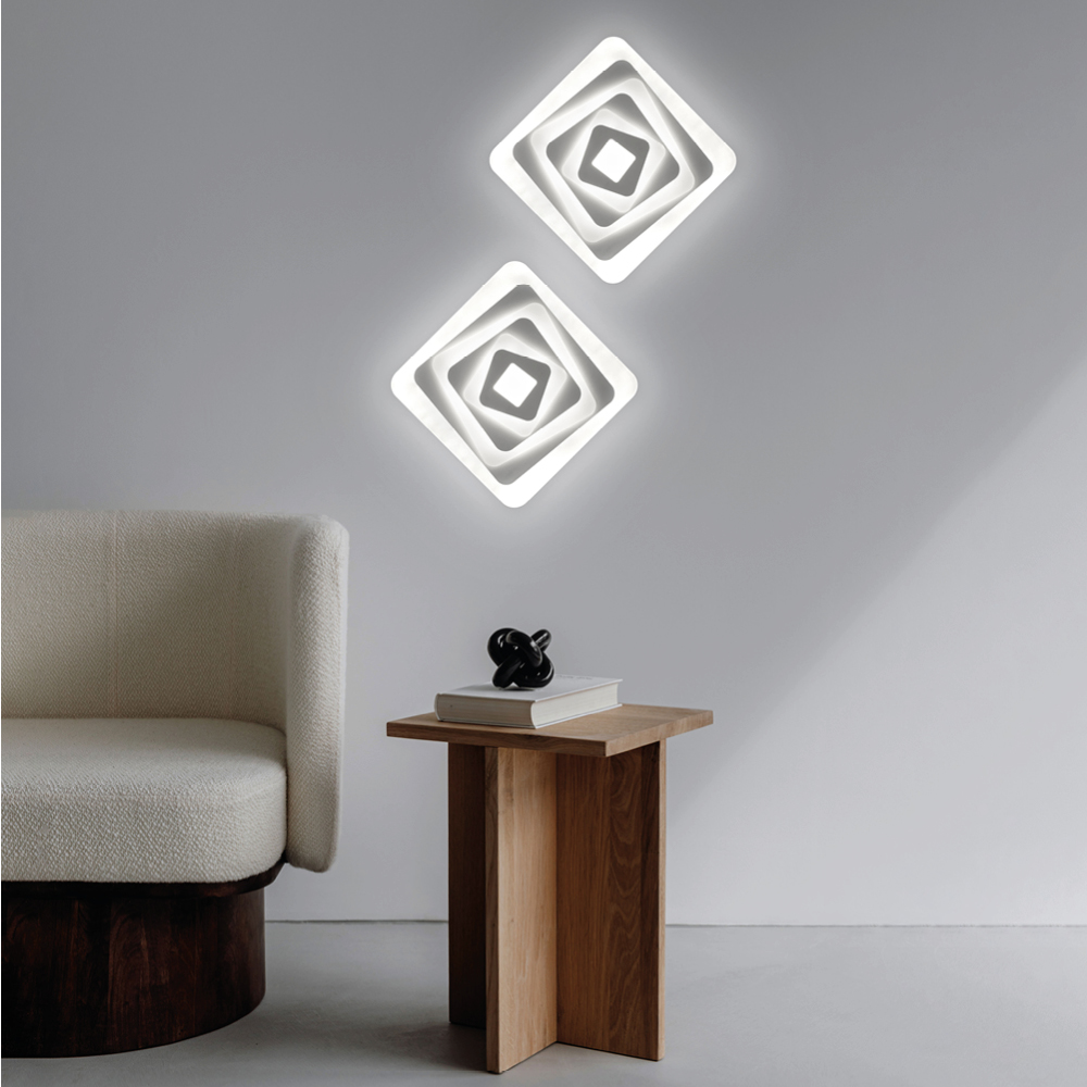 CLEO L PLAFONIERA BIANCO 48W 3000K-4000K