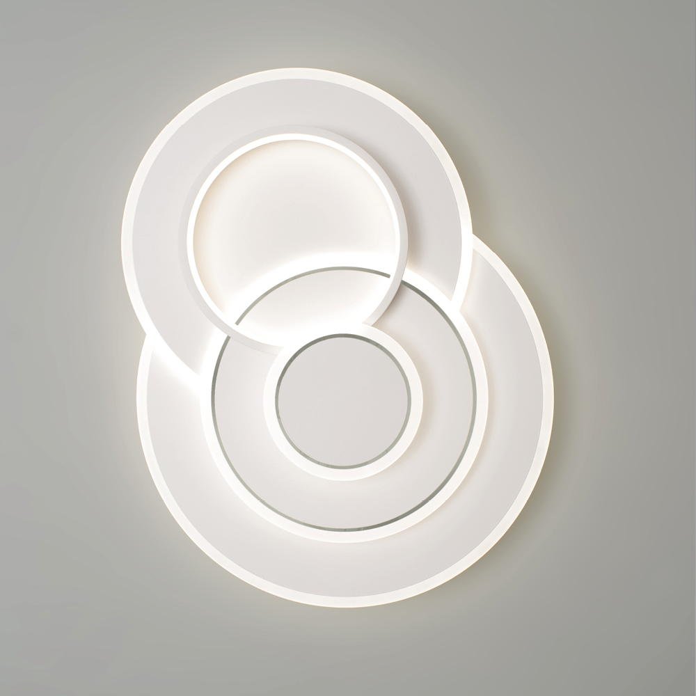 NUVOLA PLAFONIERA BIANCO 40W 3000K-4000K