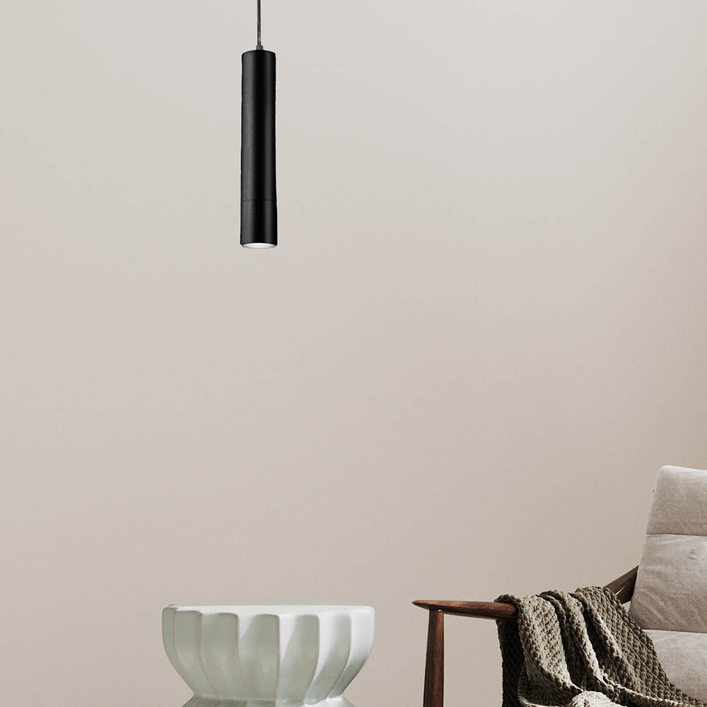 NALA SOSPENSIONE NERO 1x10W GU10