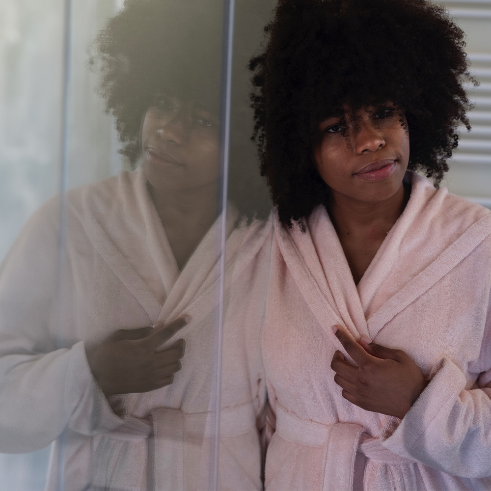 Accappatoio Monaco leggero - Camelia 