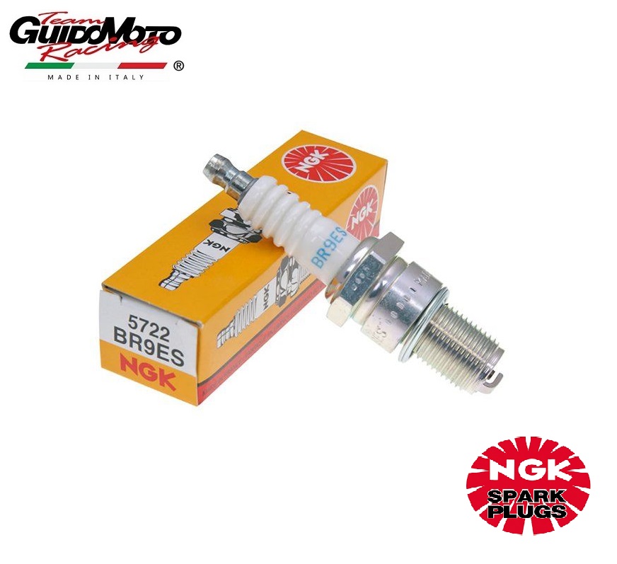 CANDELA NGK BR9ES PASSO LUNGO MOTOCICLI SCOOTER QUAD BR9ES