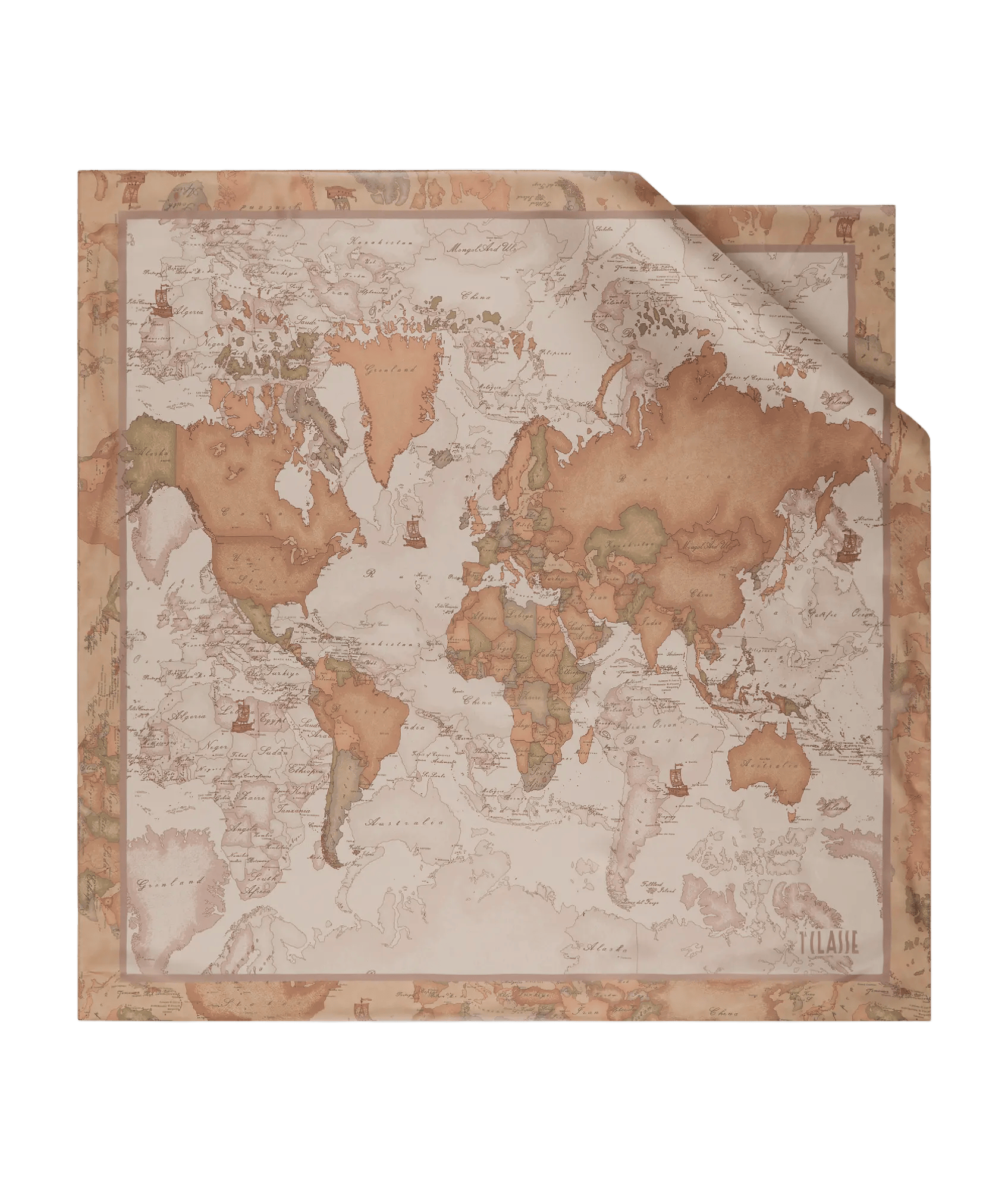 Alviero Martini 1A Classe Doppio Geo Foulard F115 1791 387 Nude