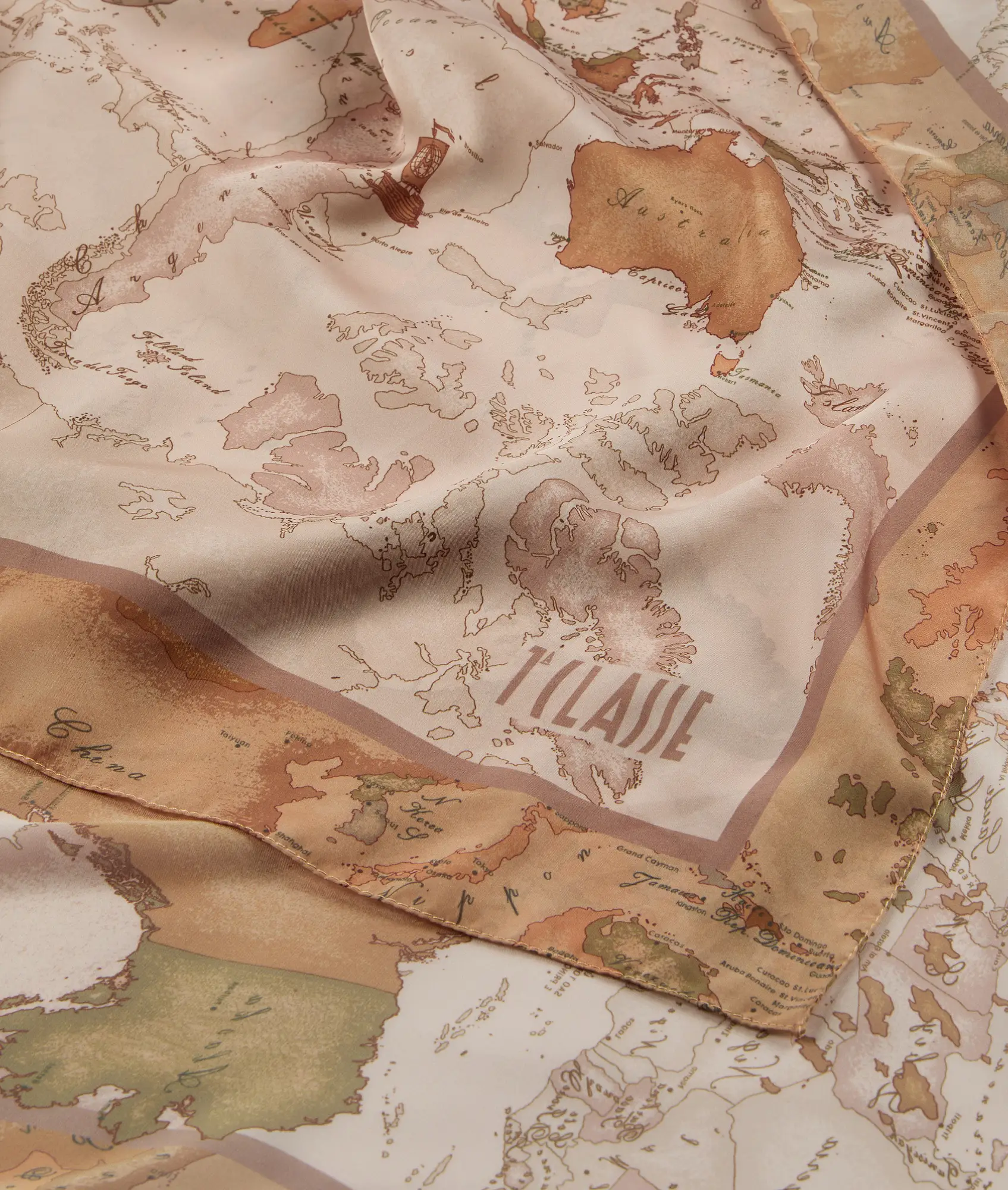 Alviero Martini 1A Classe Doppio Geo Foulard F115 1791 387 Nude