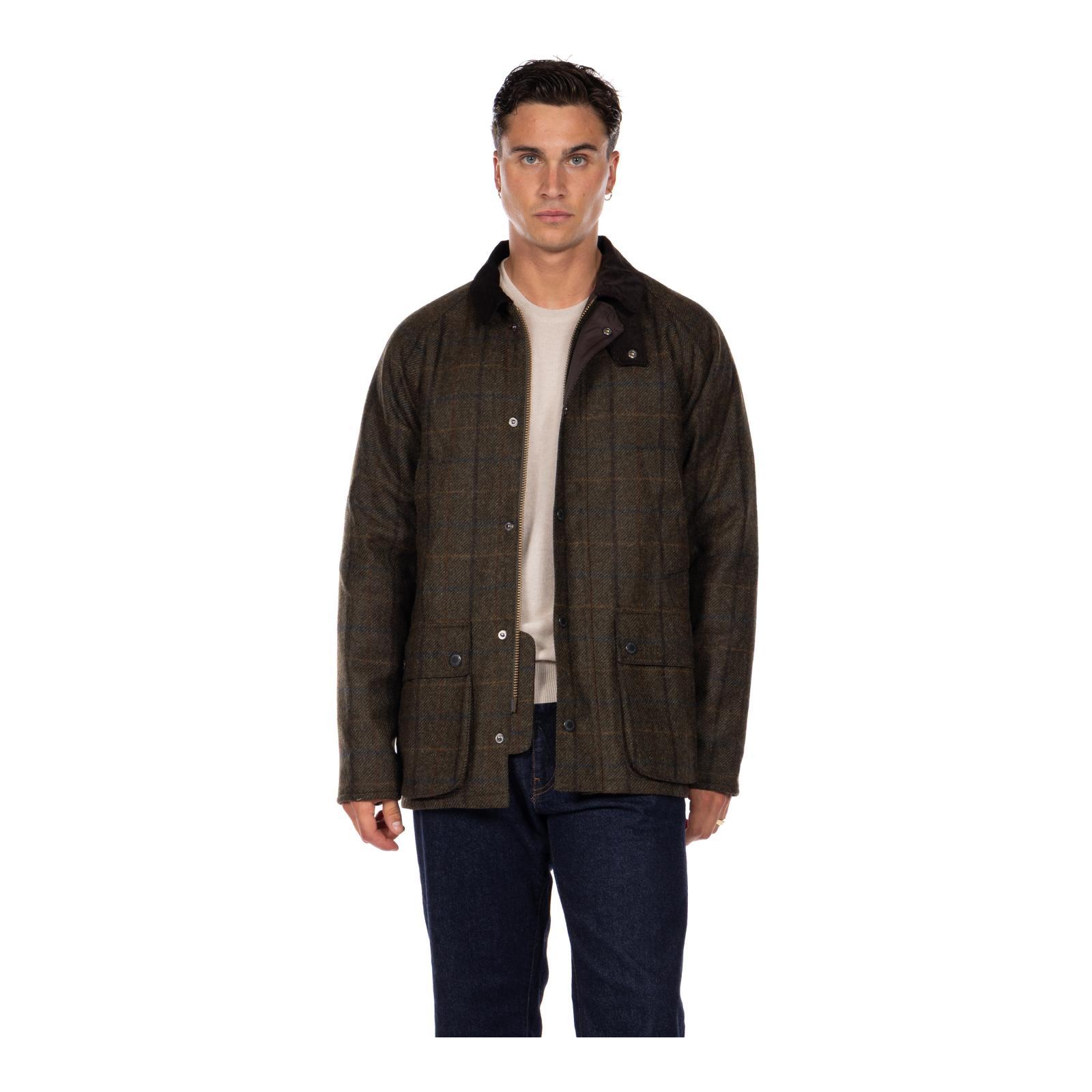 BEDALE CHECK WOOL JACKET