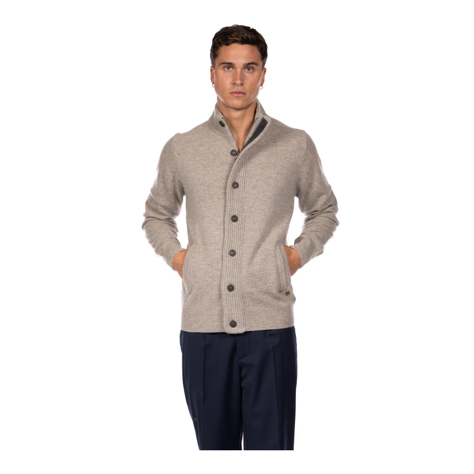 ESSENTIAL PATCH ZIP THROUGH st16-new-stone