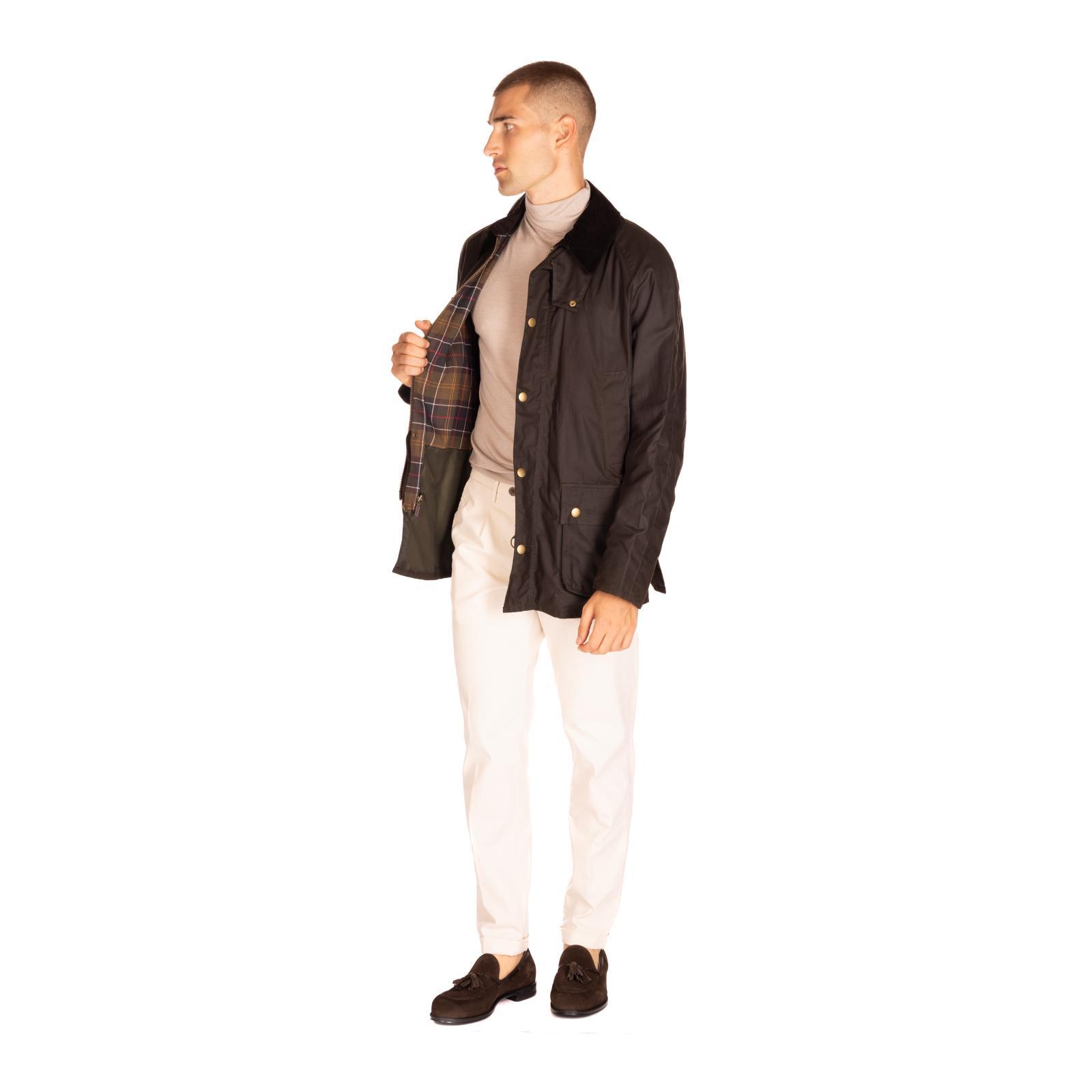 ASHBY WAX JACKET olive