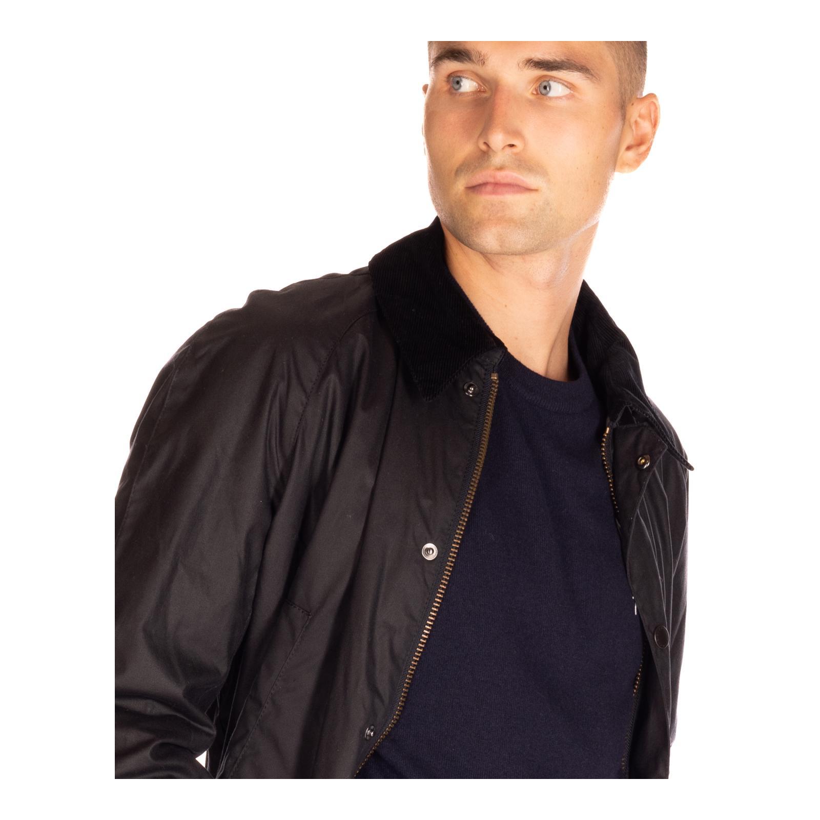 ASHBY WAX JACKET ny92-navy