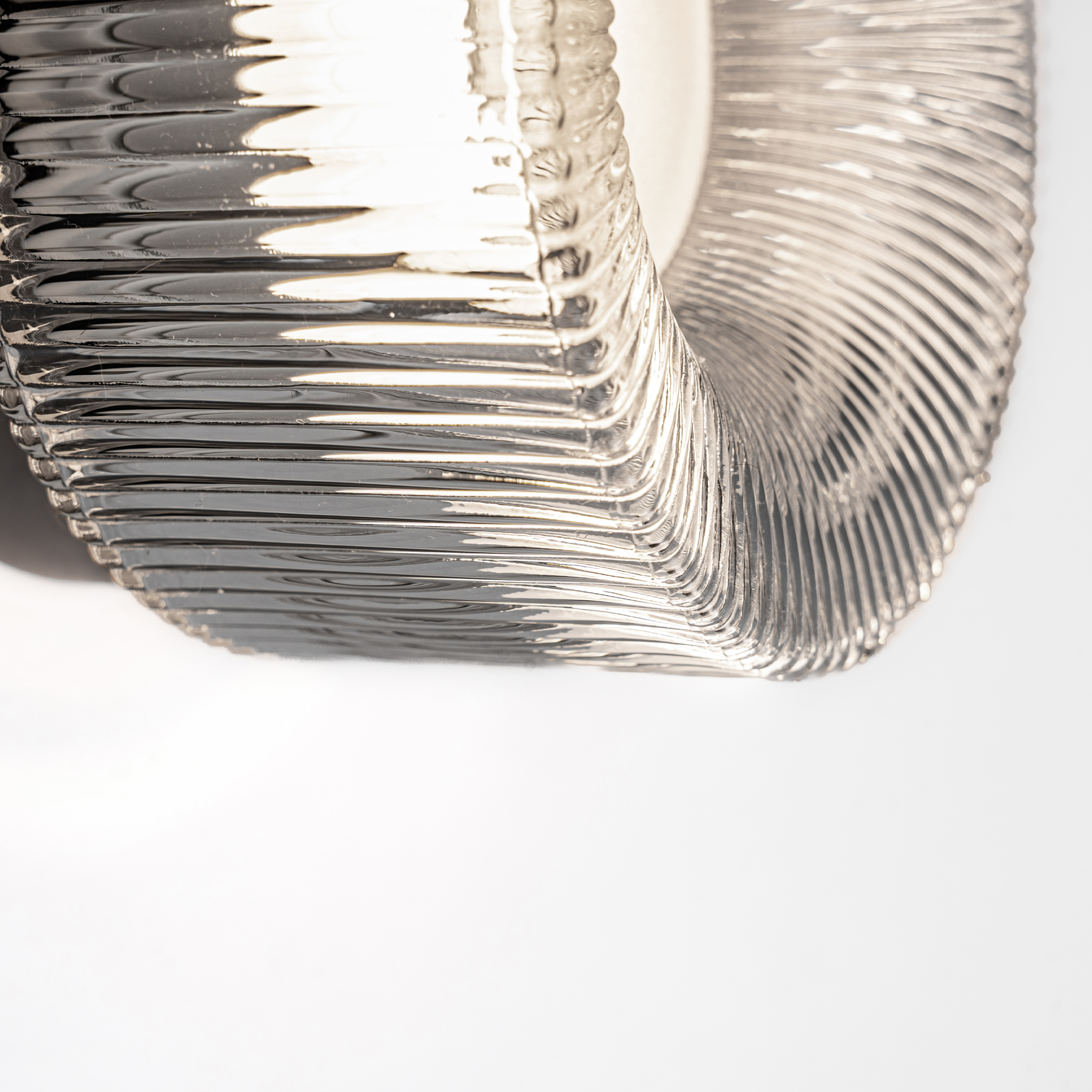 PILASTRO PLAFONIERA/APPLIQUE BASE ANTRACITE + VETRO TRASPARENTE 1X12W LED GX53