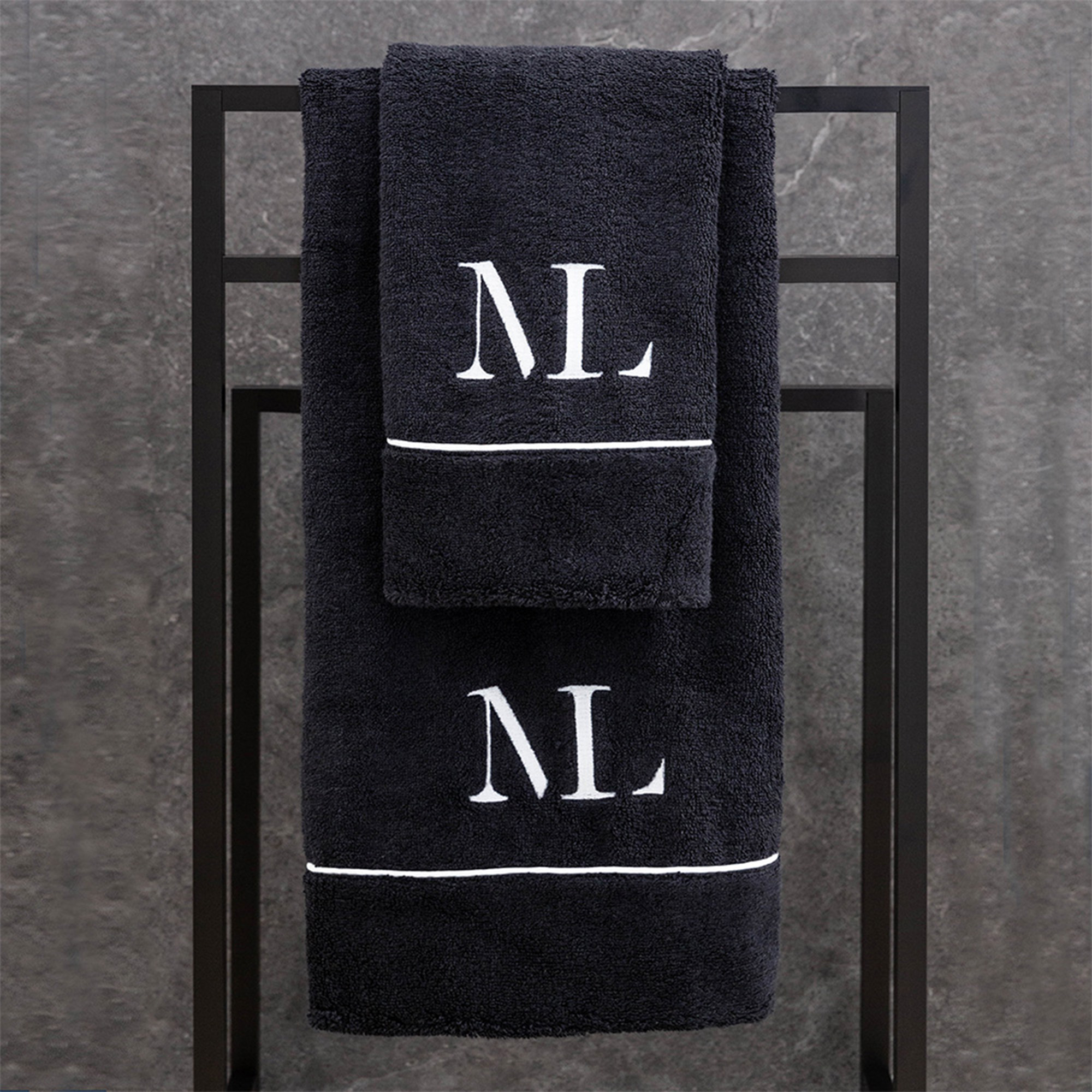 Coppia di asciugamani Cannes - Personalizzabile 