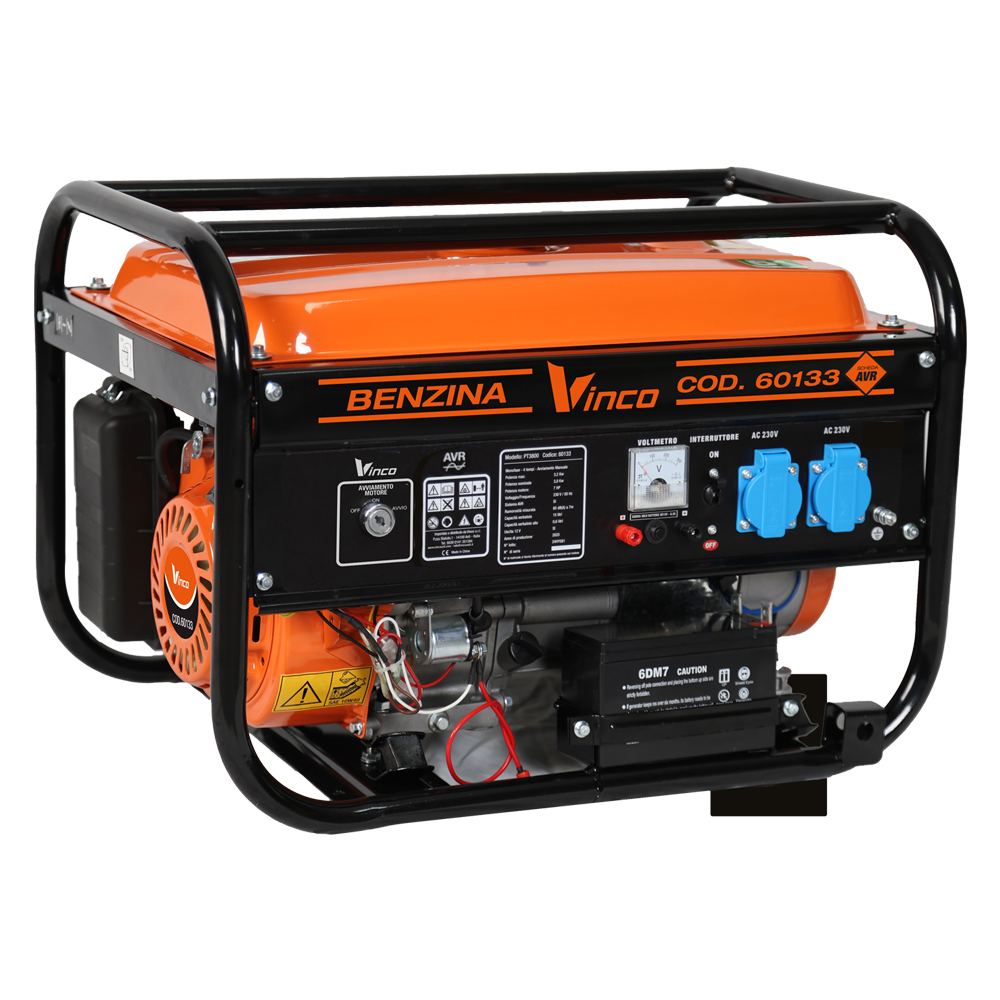 GENERATORE '60133' 3,0 (3,2) KW - Hp 7 - VINCO