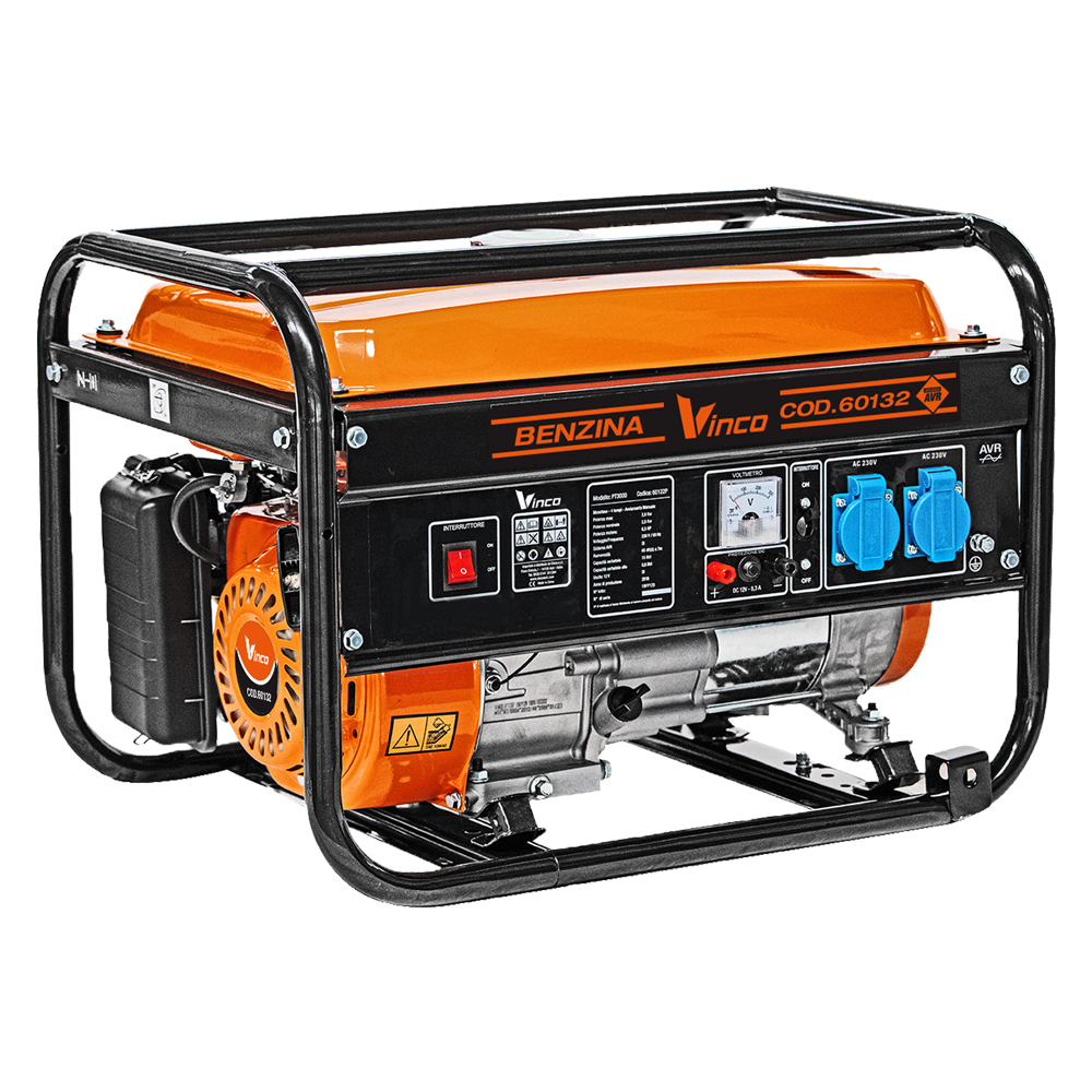GENERATORE DI CORRENTE '60132' 3000 watt (212 cc) - VINCO