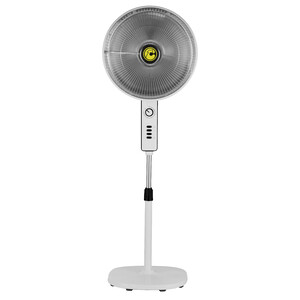 C STUFA A PARABOLA CARBON CRYSTAL C/PIANTANA 900W- 1,0 pz