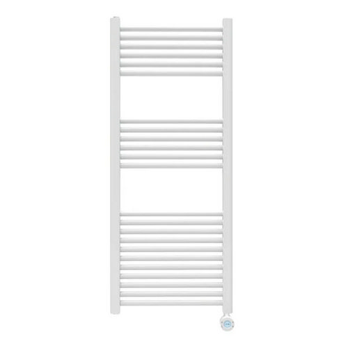TERMOARREDO ELETTRICO CON TERMOSTATO DIGITALE H. 1200 MM- Bianco L. cm 50 - 500W- ATON- pezzi 1""