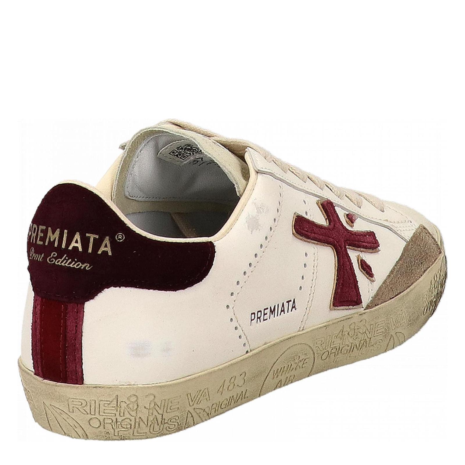 STEVEN D 7604-bianco-rosso