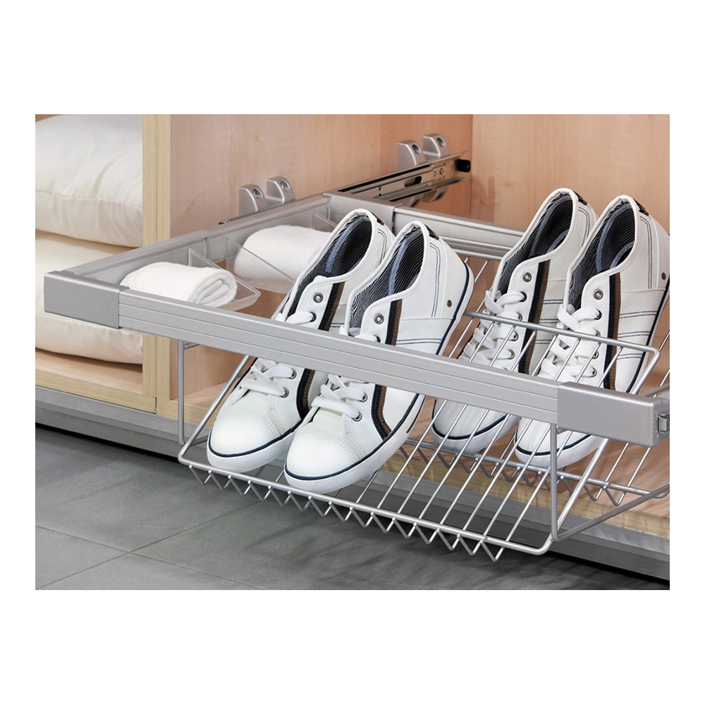 Guida per portascarpe Keeper 555-710 mm - Alluminio Opaco