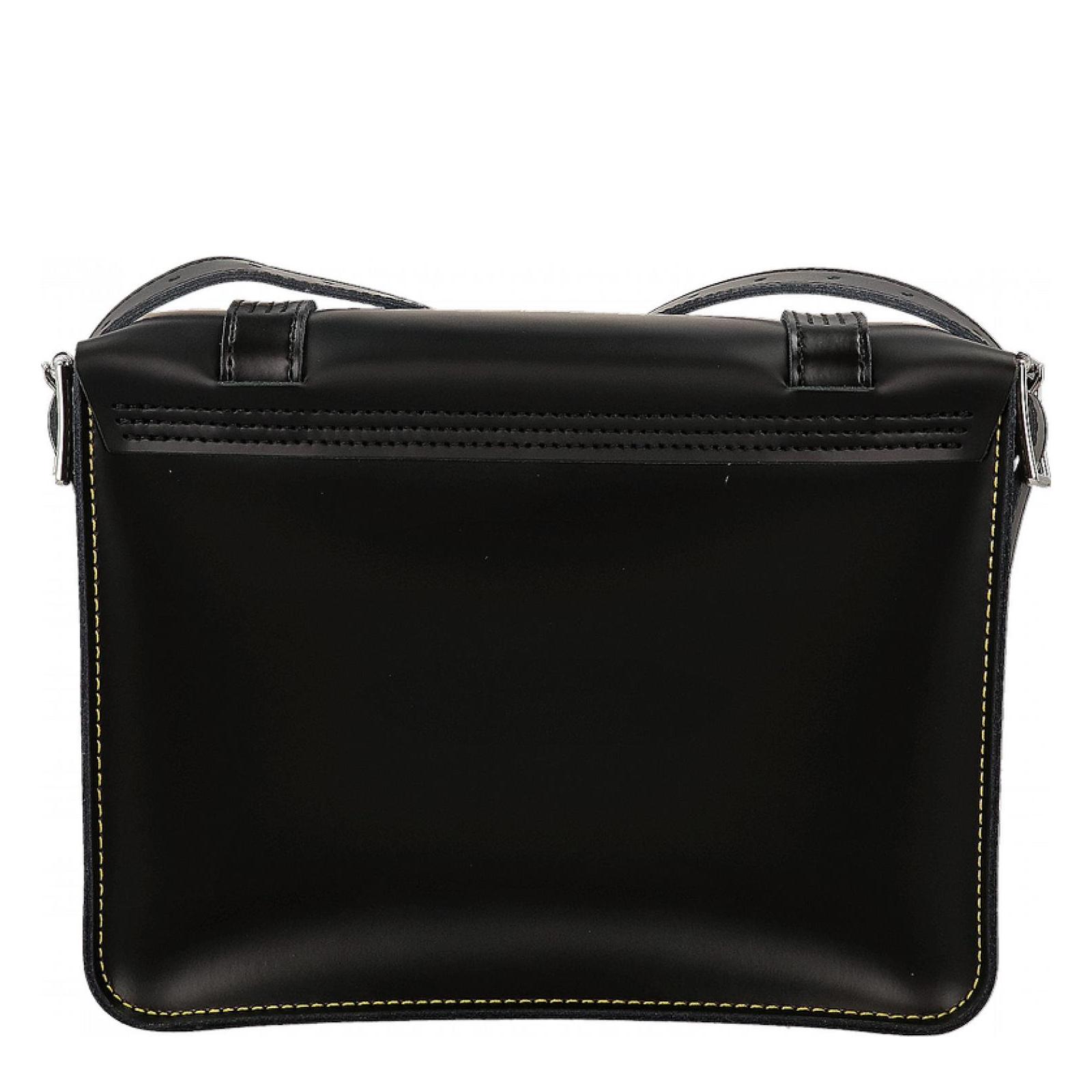LEATHER SATCHEL black-kiev