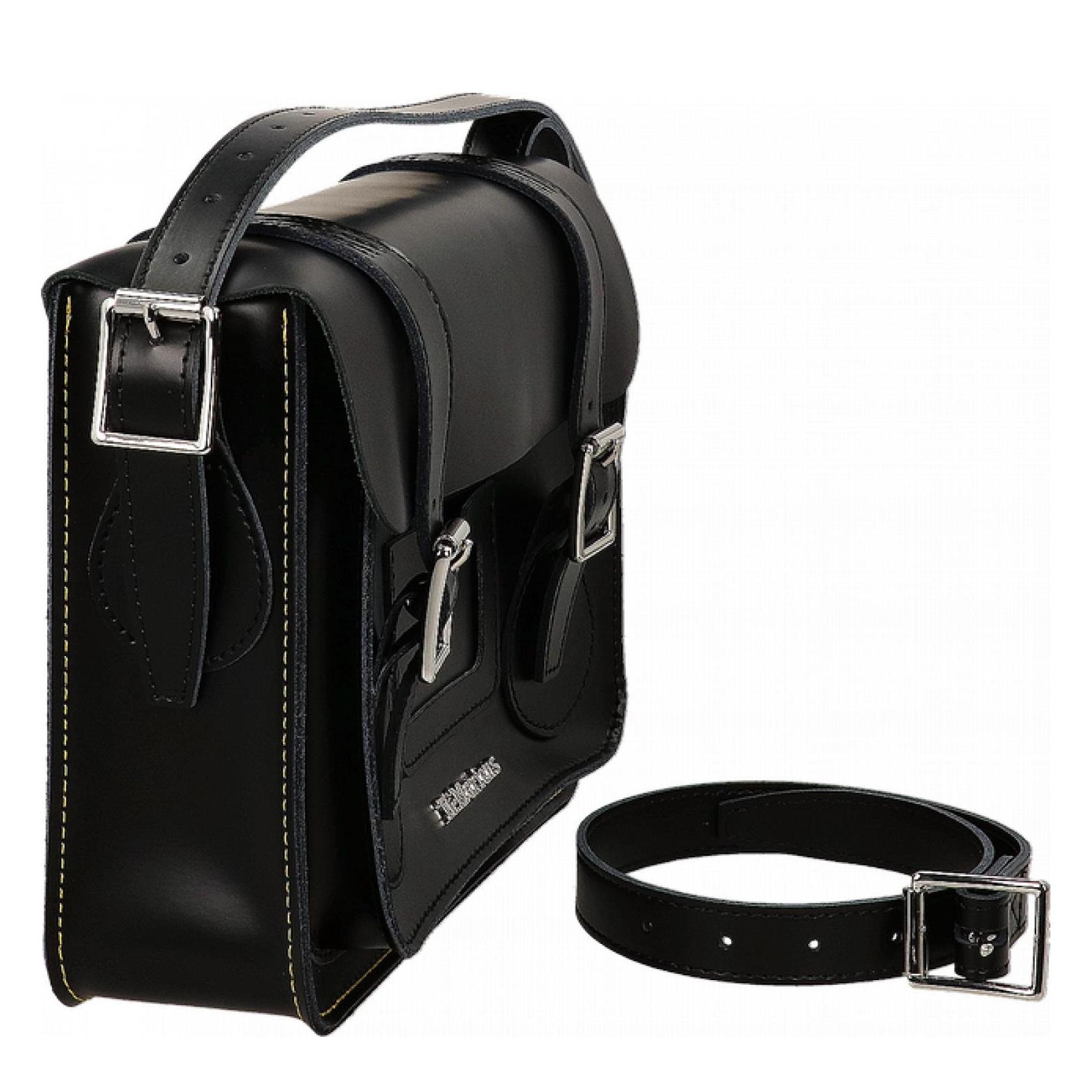 LEATHER SATCHEL black-kiev