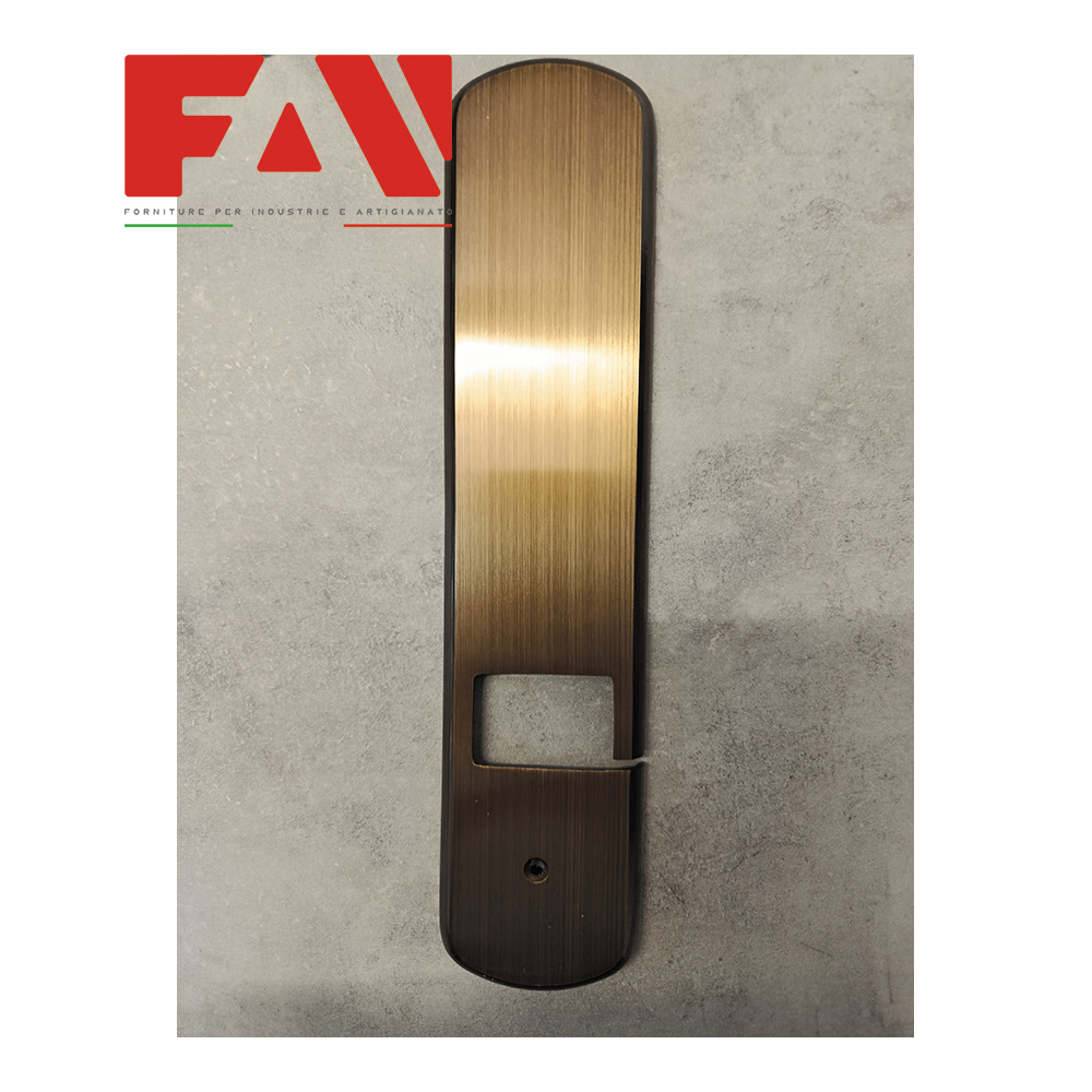 Copriavvolgitore Aurora - ottone bronzato