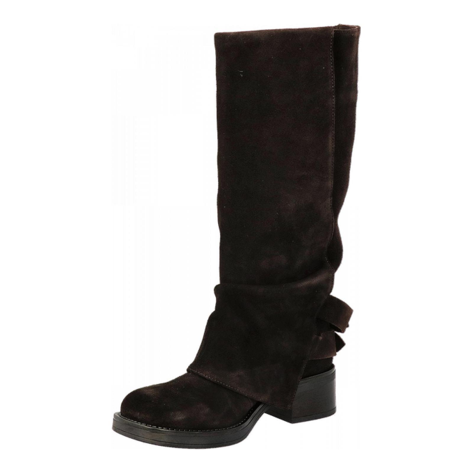 JINI SLOUCHY BOOTS 00046-moka