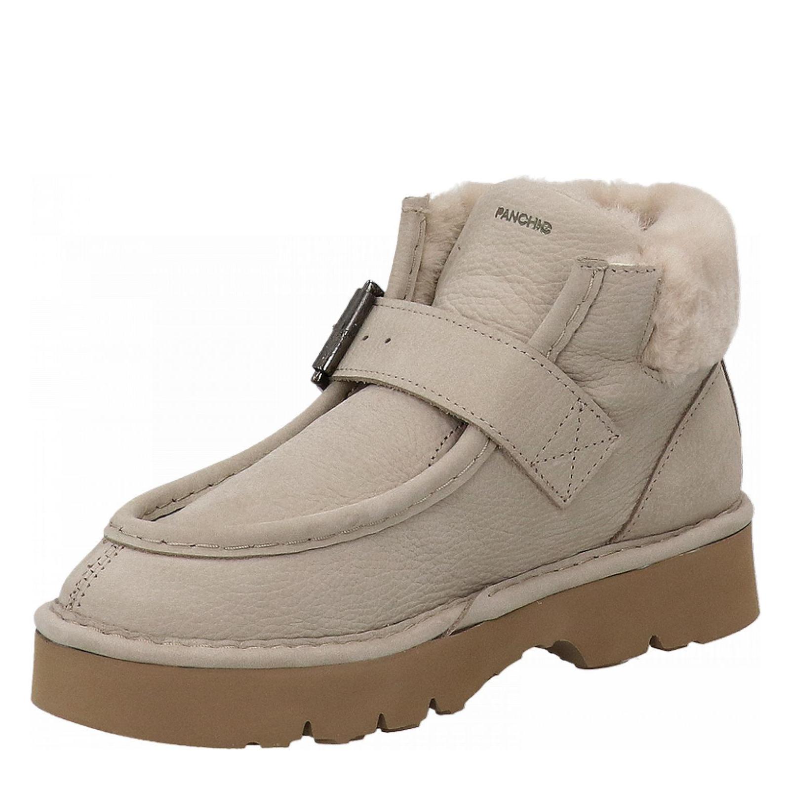 ANKLE STRAP BOOT dove-grey