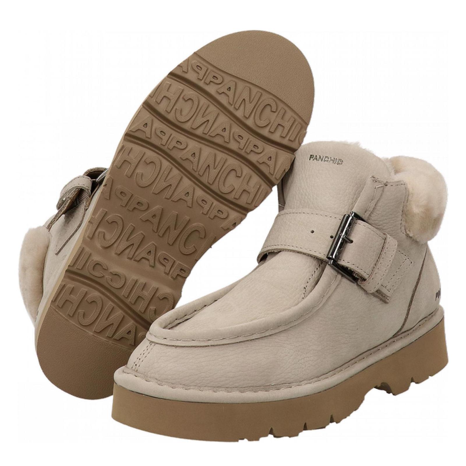 ANKLE STRAP BOOT dove-grey