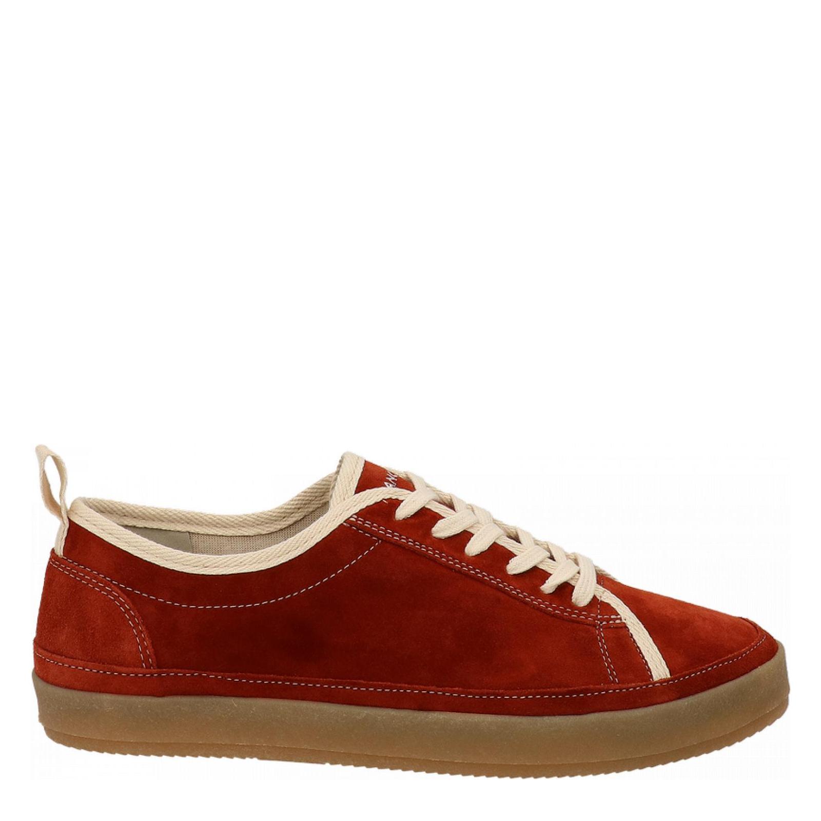 LACE-UP SHOE SUEDE rust