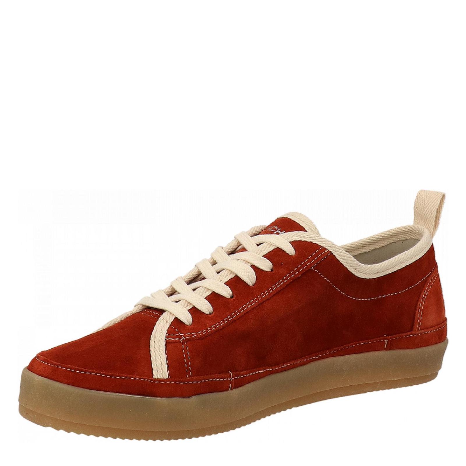 LACE-UP SHOE SUEDE rust