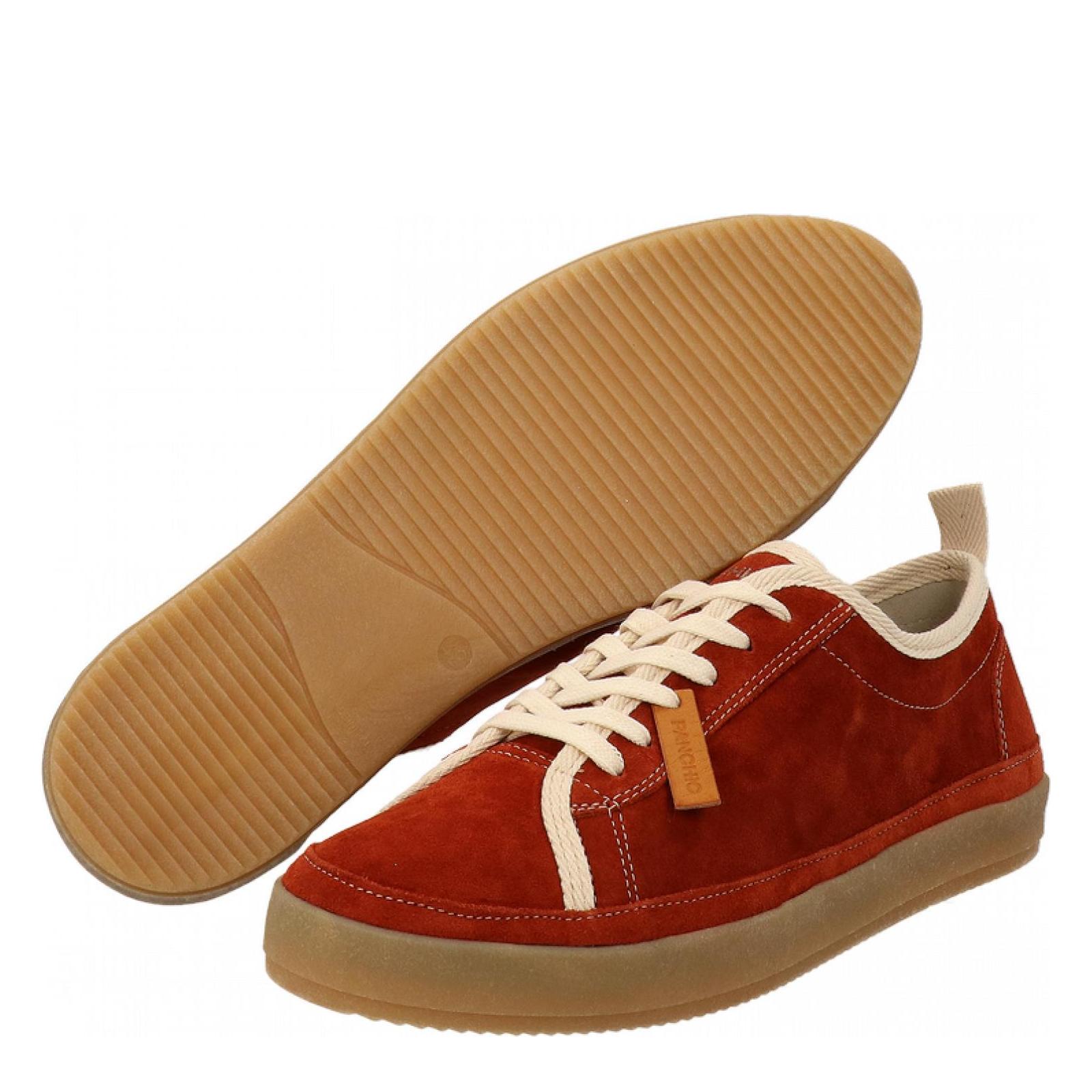 LACE-UP SHOE SUEDE rust