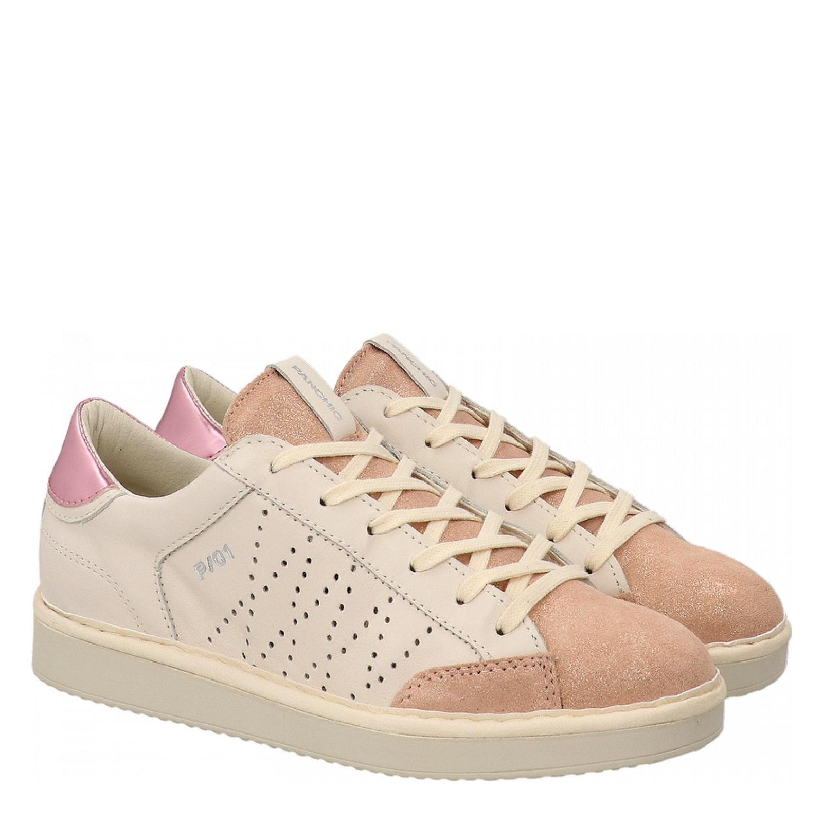 P01 LACE-UP SHOE LEATHER