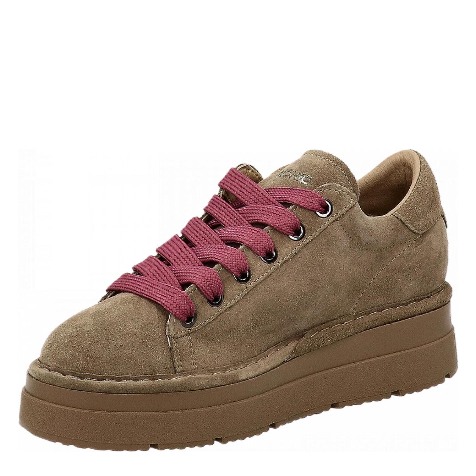 P89 LACE-UP SHOES walnut-brownrose