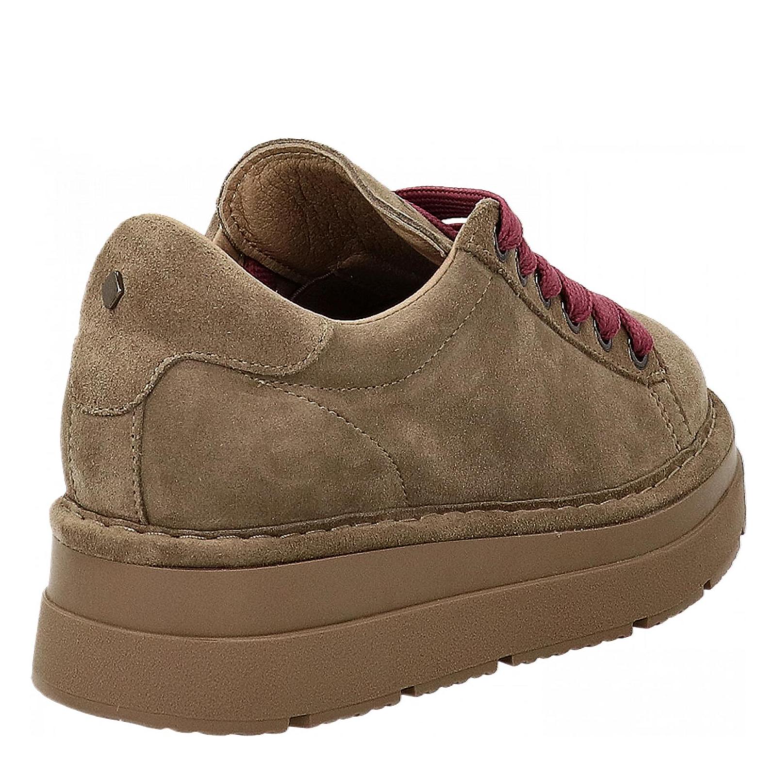 P89 LACE-UP SHOES walnut-brownrose