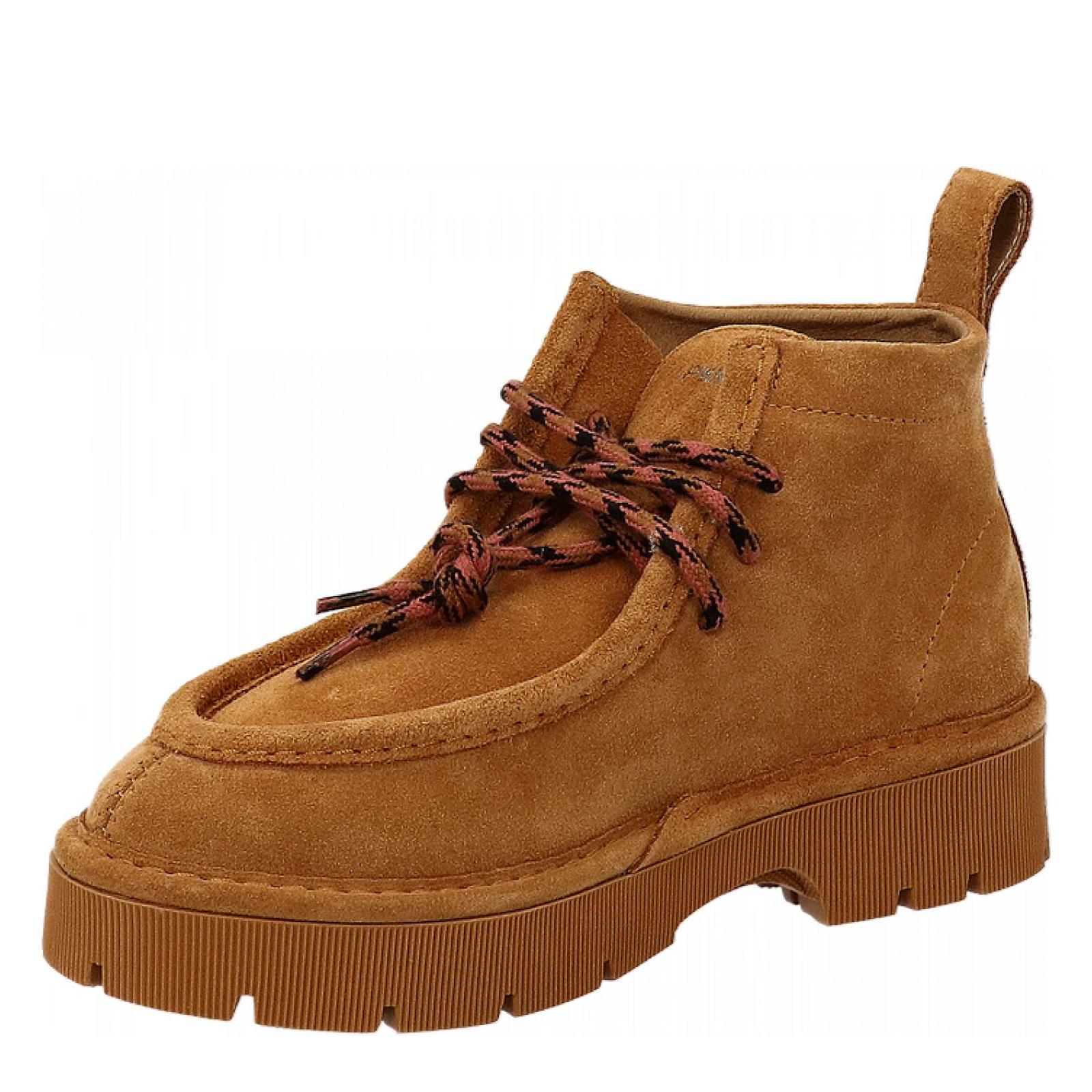 P09 ANKLE BOOT SUEDE brown-sugar