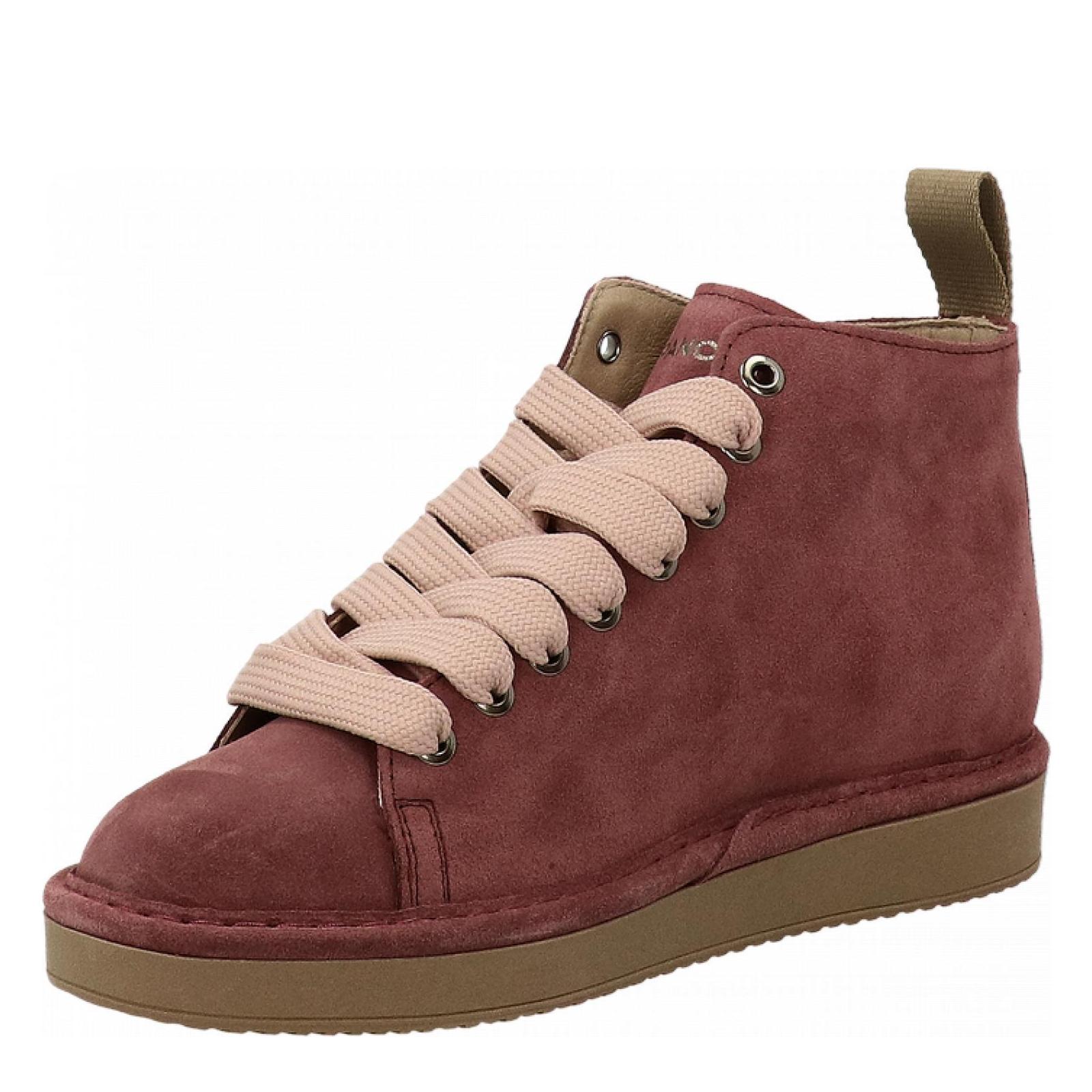 P01 ANKLE BOOT SUEDE brownrose-powder