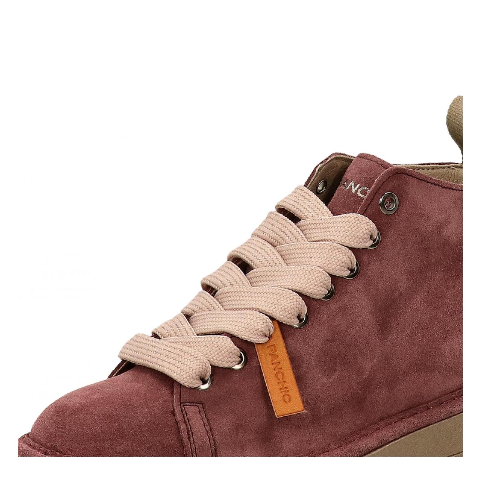 P01 ANKLE BOOT SUEDE brownrose-powder