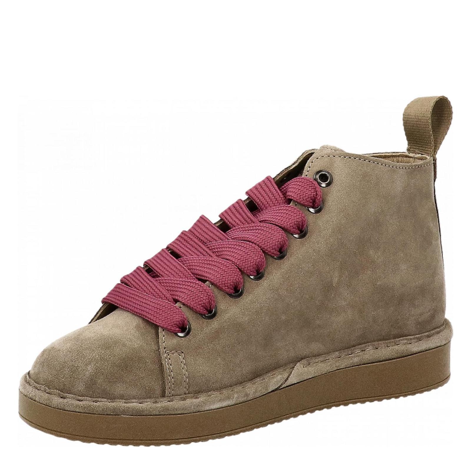 P01 ANKLE BOOT SUEDE walnut-brownrose