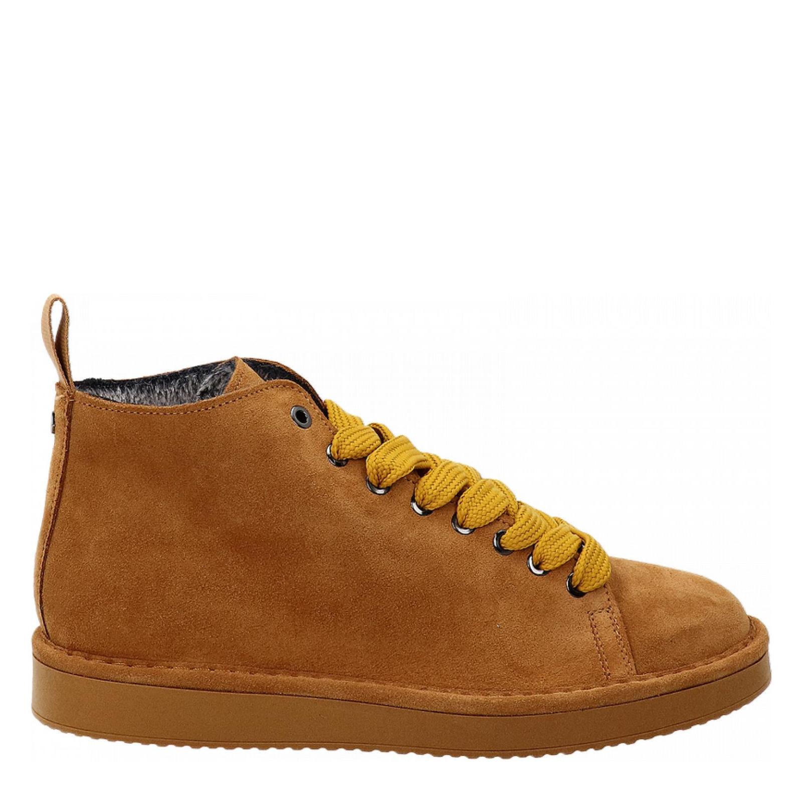 P01 ANKLE BOOT SUEDE brown-sugar-yellow